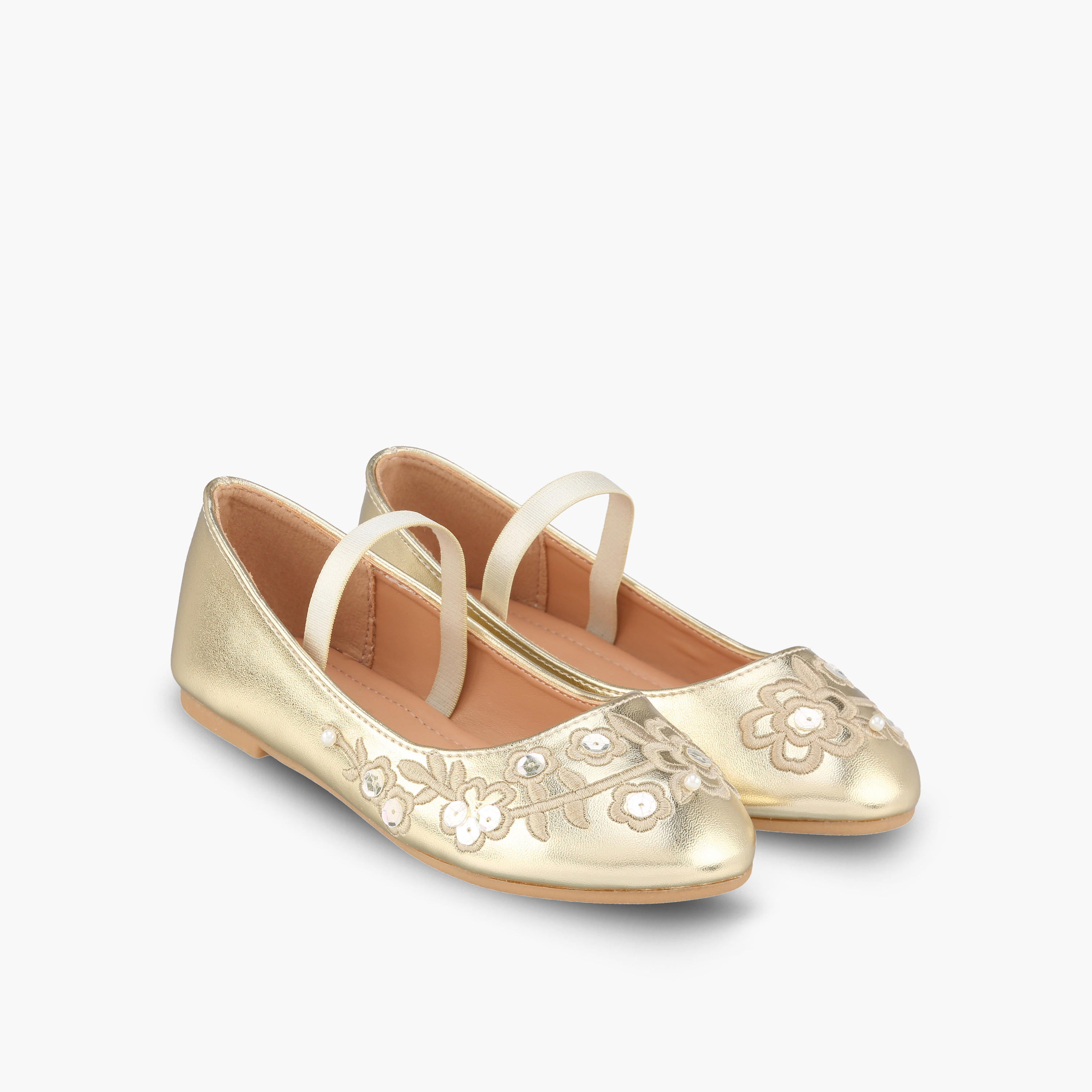 حذاء باليرينا للفتيات مطرز من فلورا بيلا-girls-shoes-ballerinas-image-1