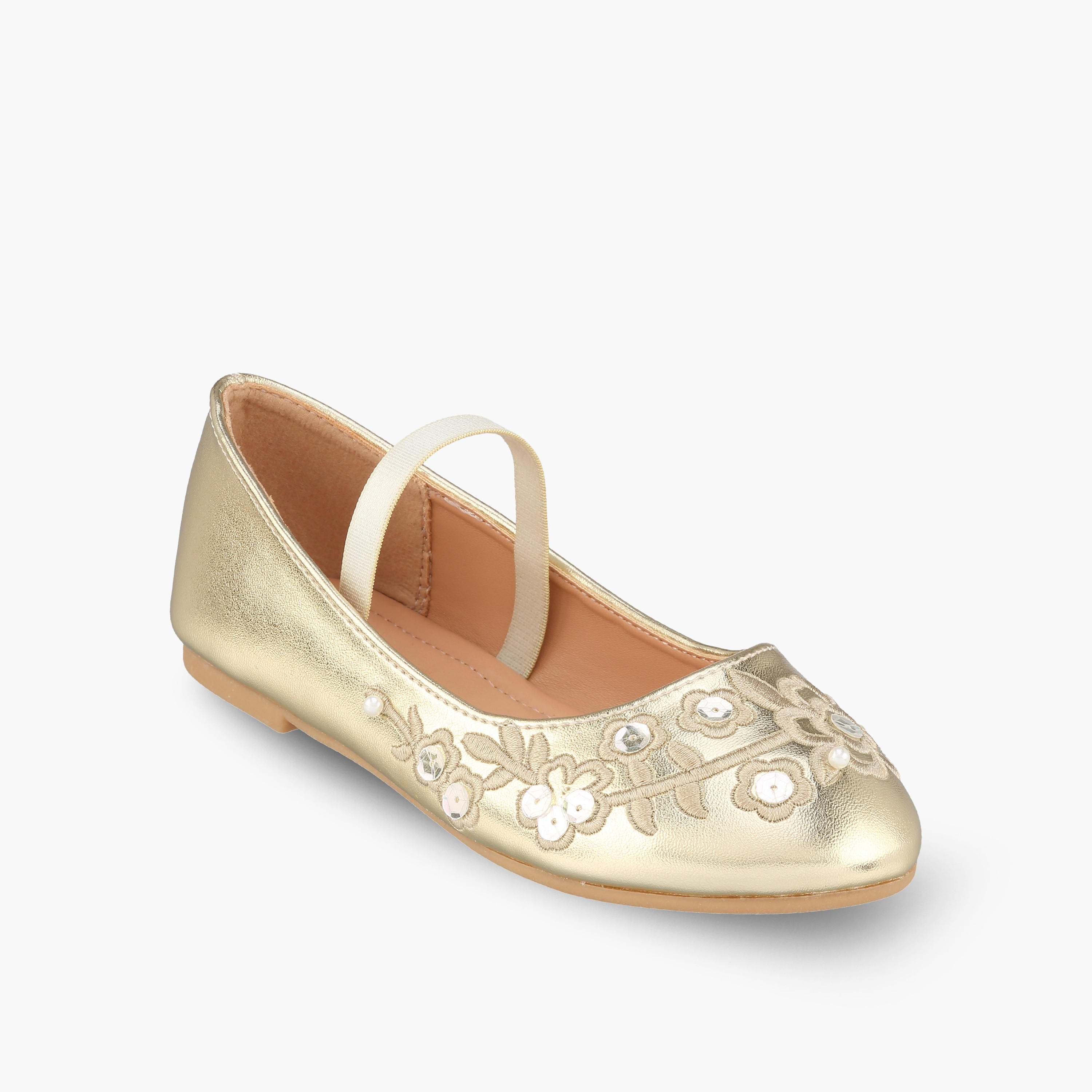 حذاء باليرينا للفتيات مطرز من فلورا بيلا-girls-shoes-ballerinas-image-2