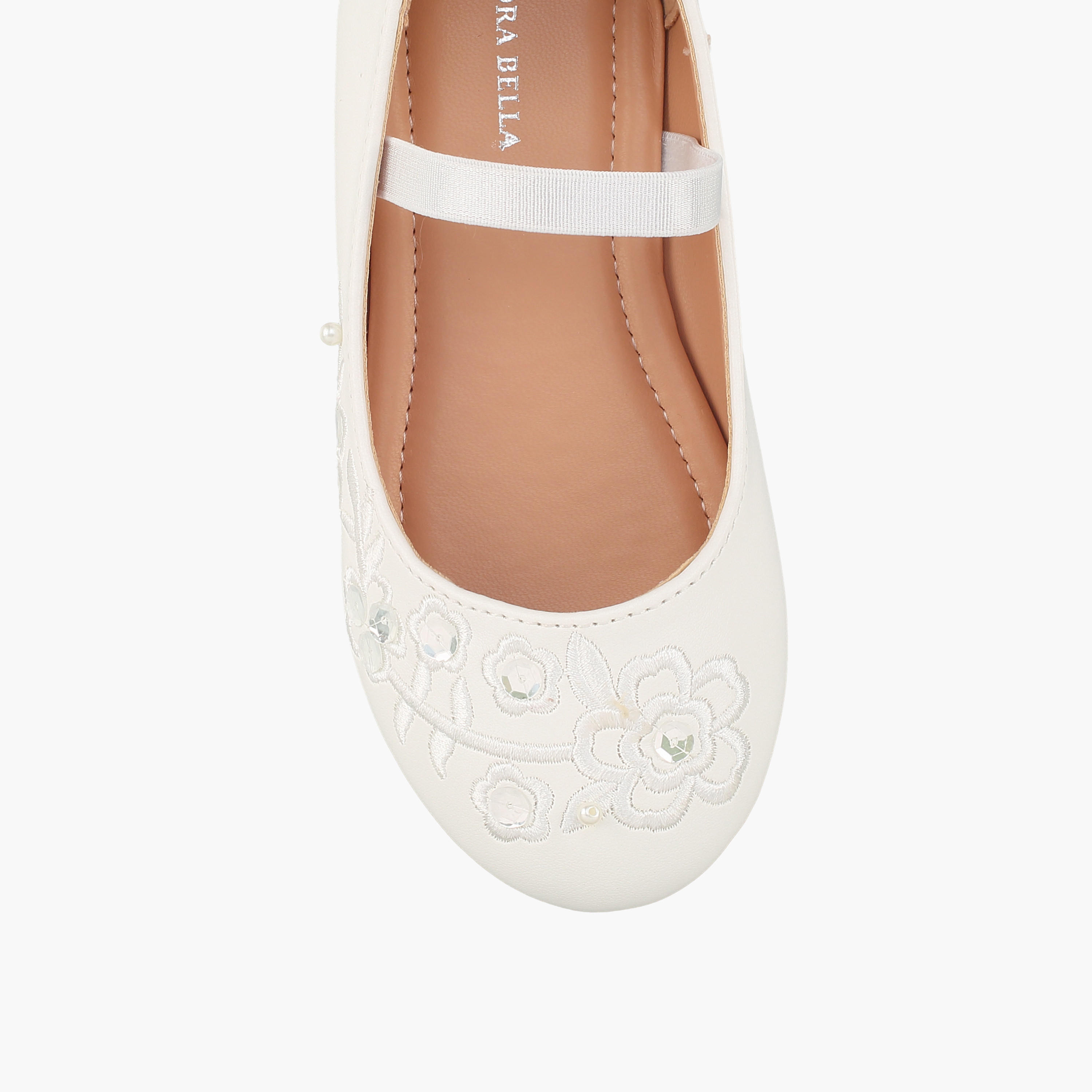 حذاء باليرينا للفتيات مطرز من فلورا بيلا-girls-shoes-ballerinas-image-4