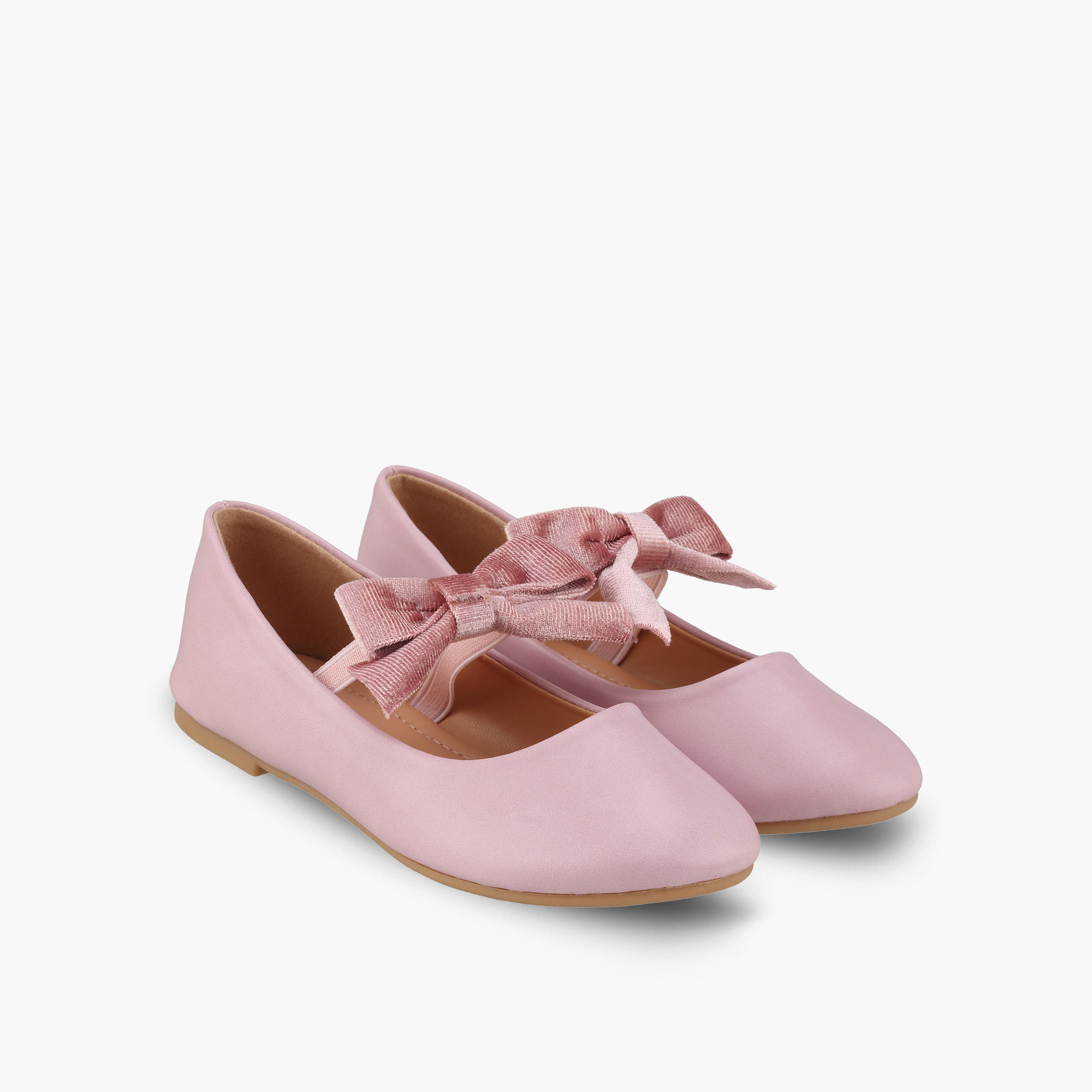 حذاء باليرينا بفيونكة للفتيات من فلورا بيلا-girls-shoes-ballerinas-image-1