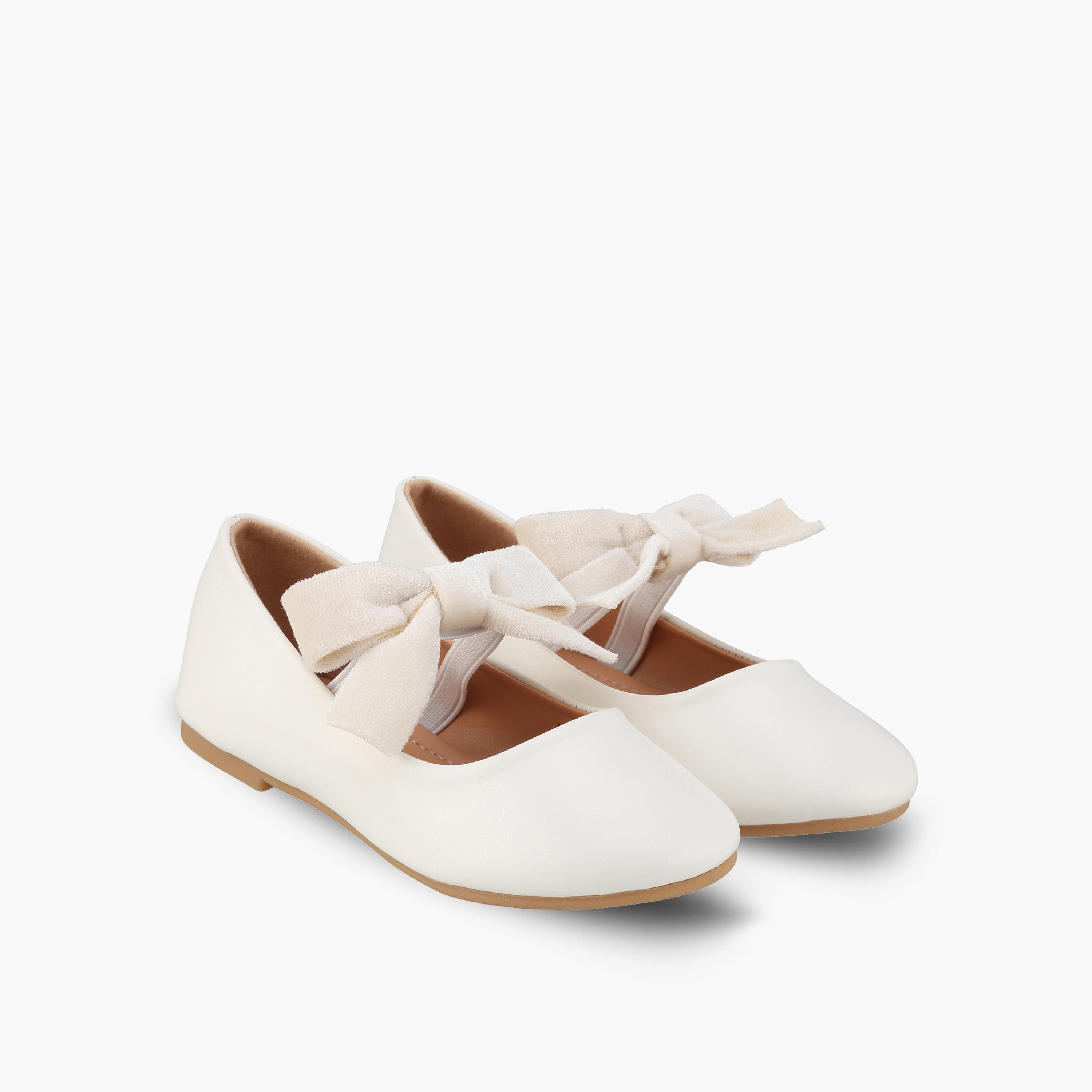 حذاء باليرينا بفيونكة للفتيات من فلورا بيلا-girls-shoes-ballerinas-image-1