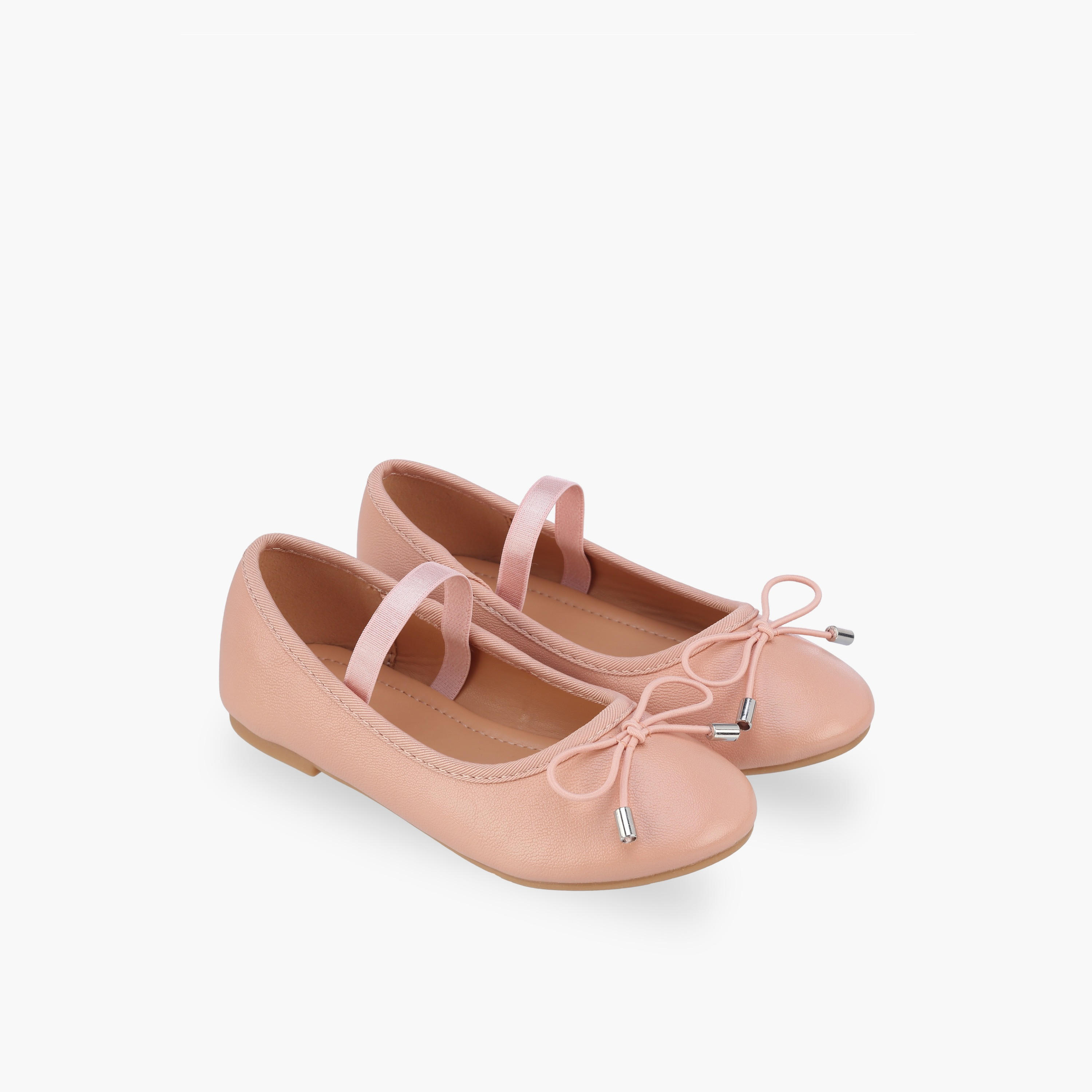 حذاء باليرينا بحزام مطاطي للبنات من فلورا بيلا-girls-shoes-ballerinas-image-1
