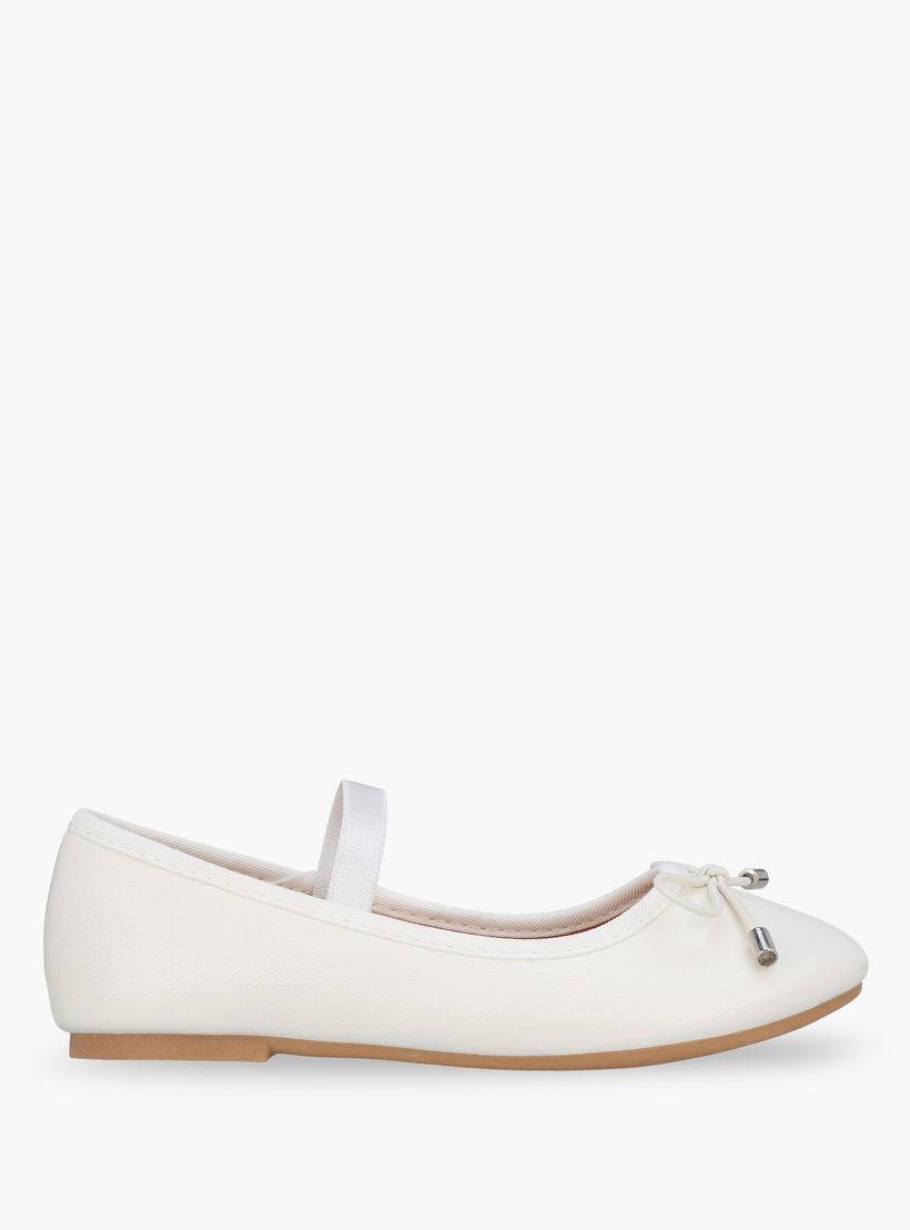 Flora Bella Girls Elasticated Strap Ballerina Shoes-girls-shoes-ballerinas-image-3