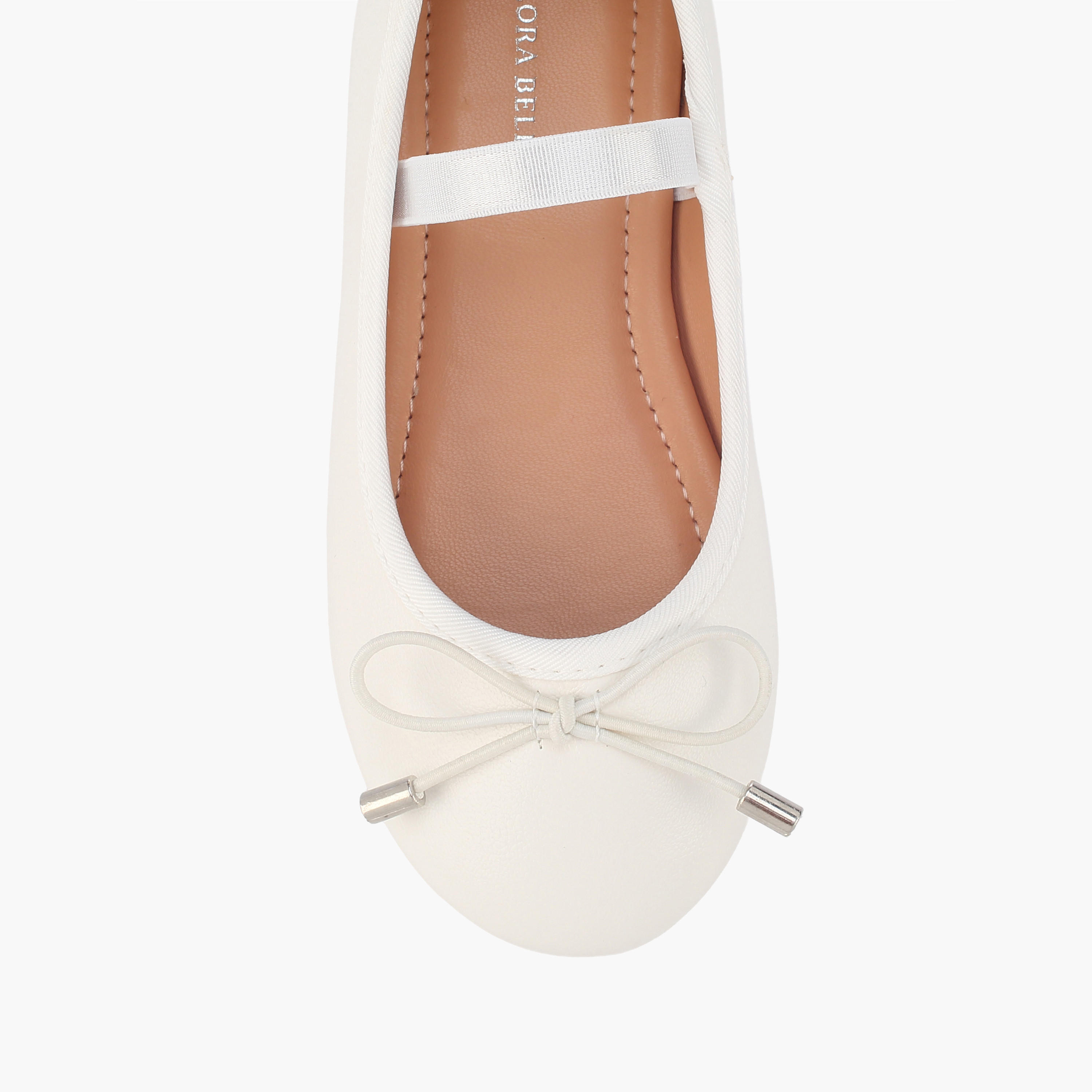 Flora Bella Girls Elasticated Strap Ballerina Shoes-girls-shoes-ballerinas-image-4