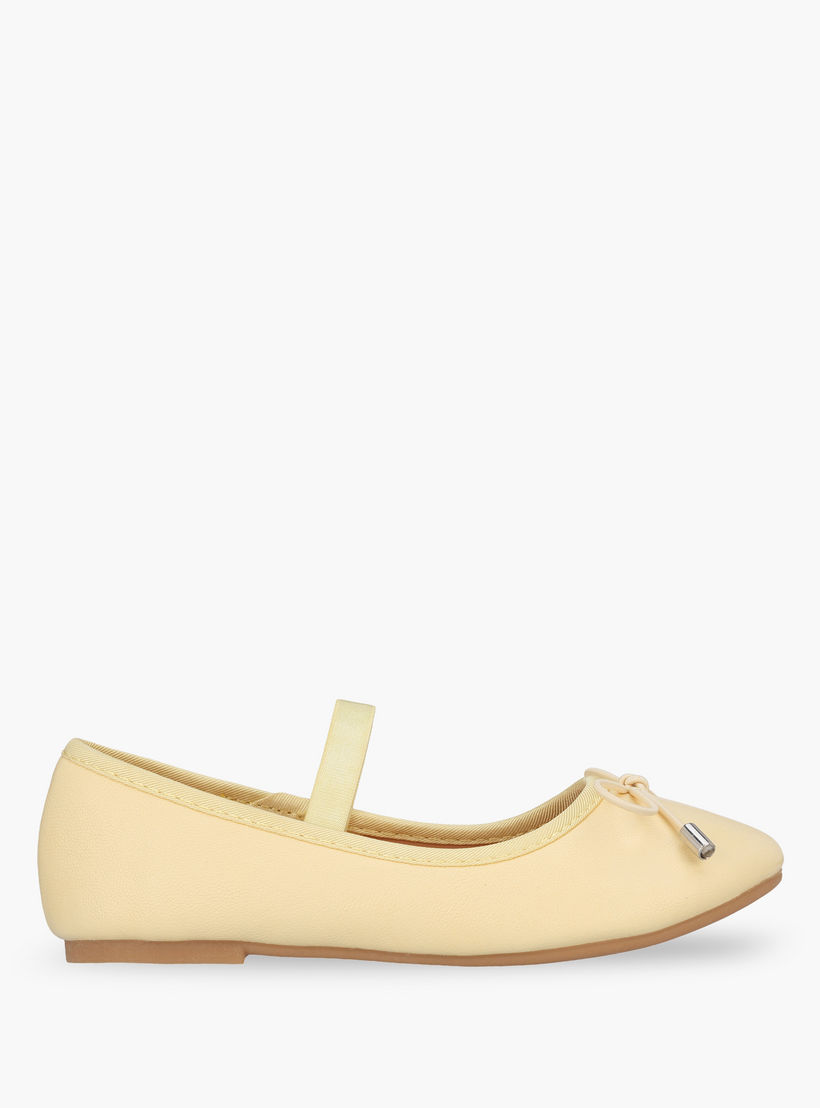 حذاء باليرينا بحزام مطاطي للبنات من فلورا بيلا-girls-shoes-ballerinas-image-3