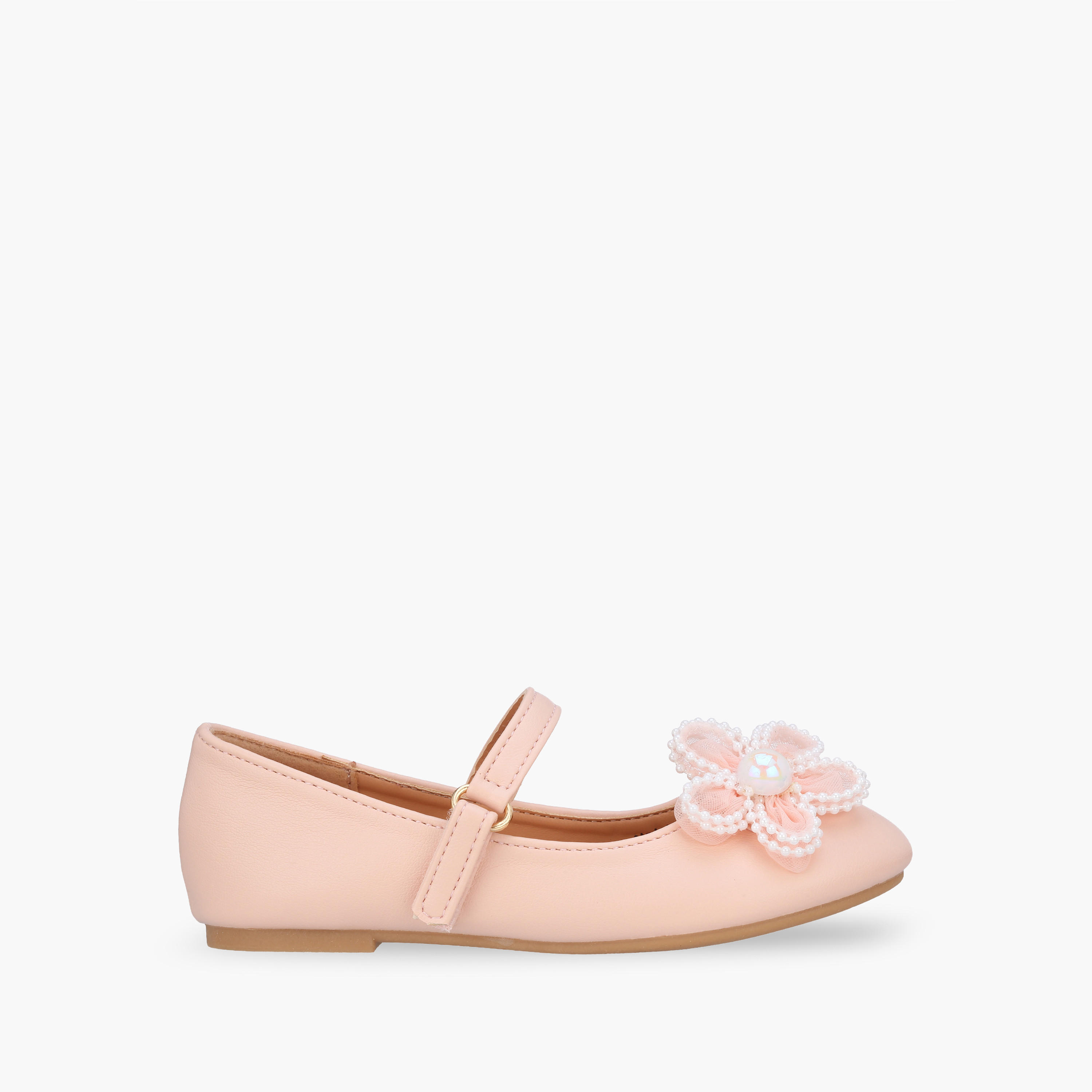 حذاء ماري جين بشريط إغلاق لاصق للبنات من فلورا بيلا-girls-shoes-maryjanes-image-3