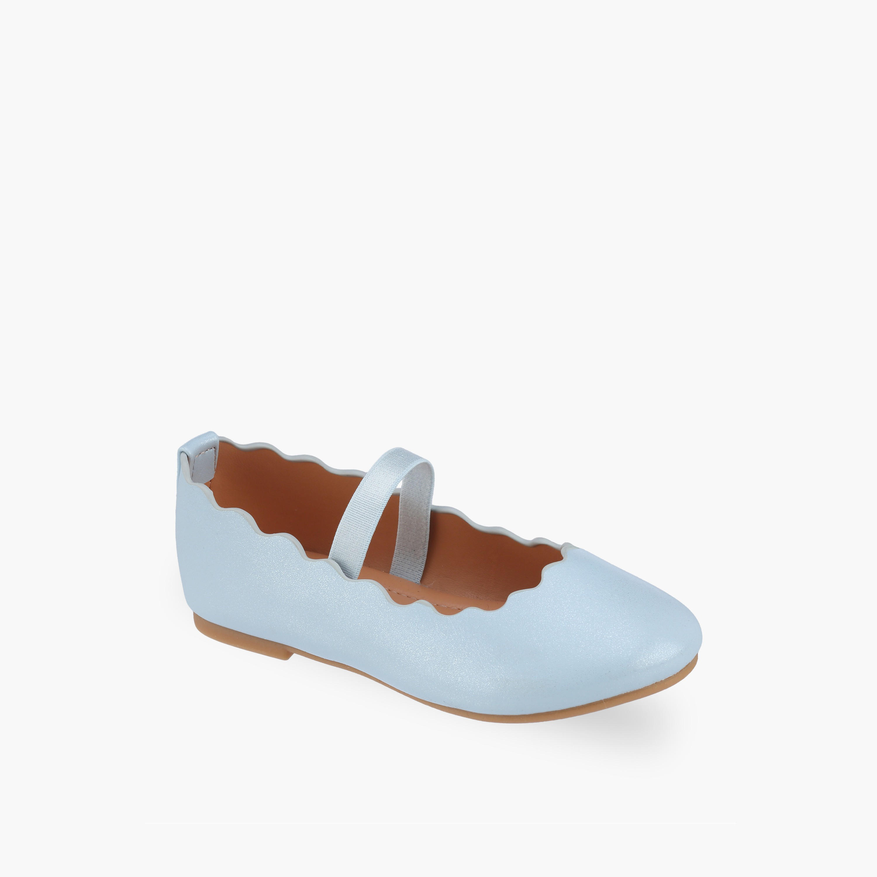 حذاء باليرينا بحزام مطاطي للبنات من فلورا بيلا-girls-shoes-ballerinas-image-2