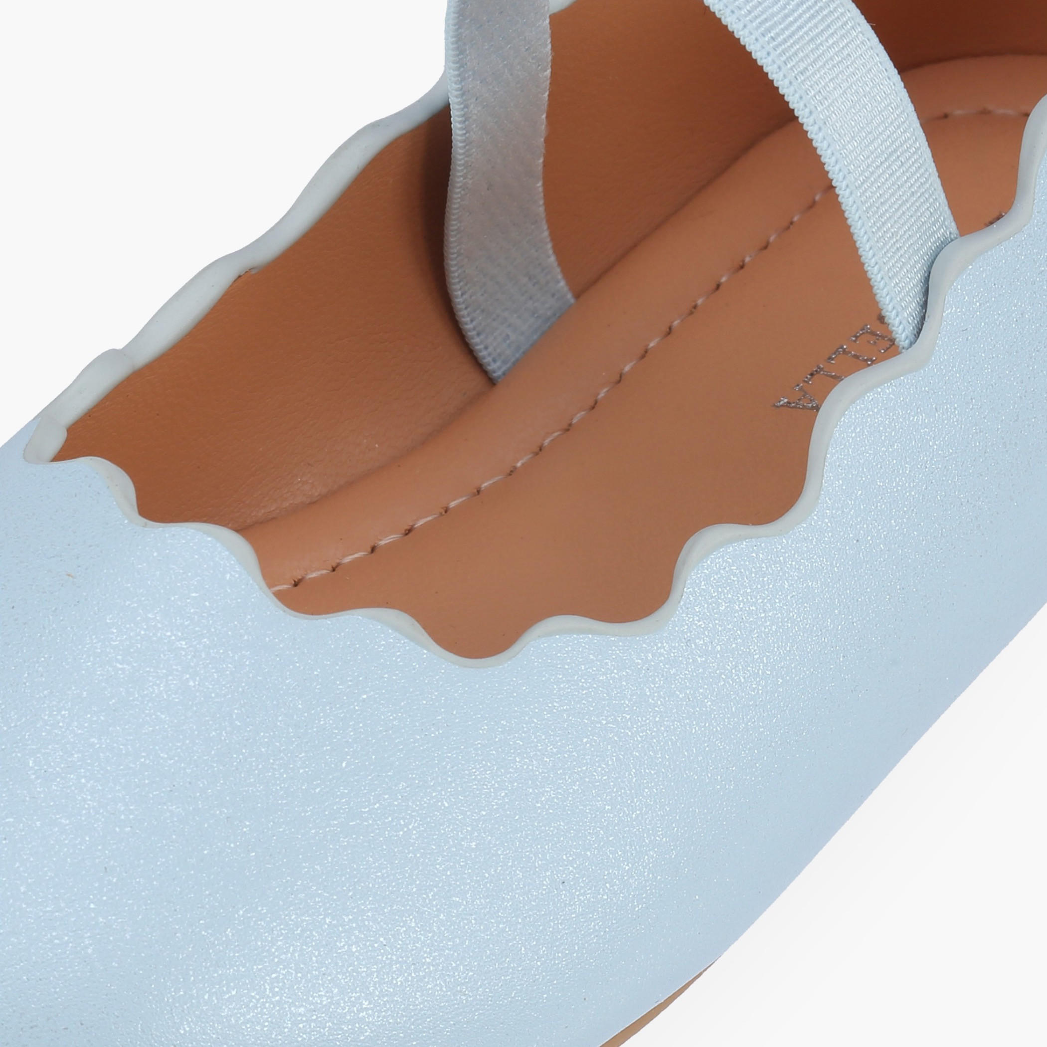 حذاء باليرينا بحزام مطاطي للبنات من فلورا بيلا-girls-shoes-ballerinas-image-6