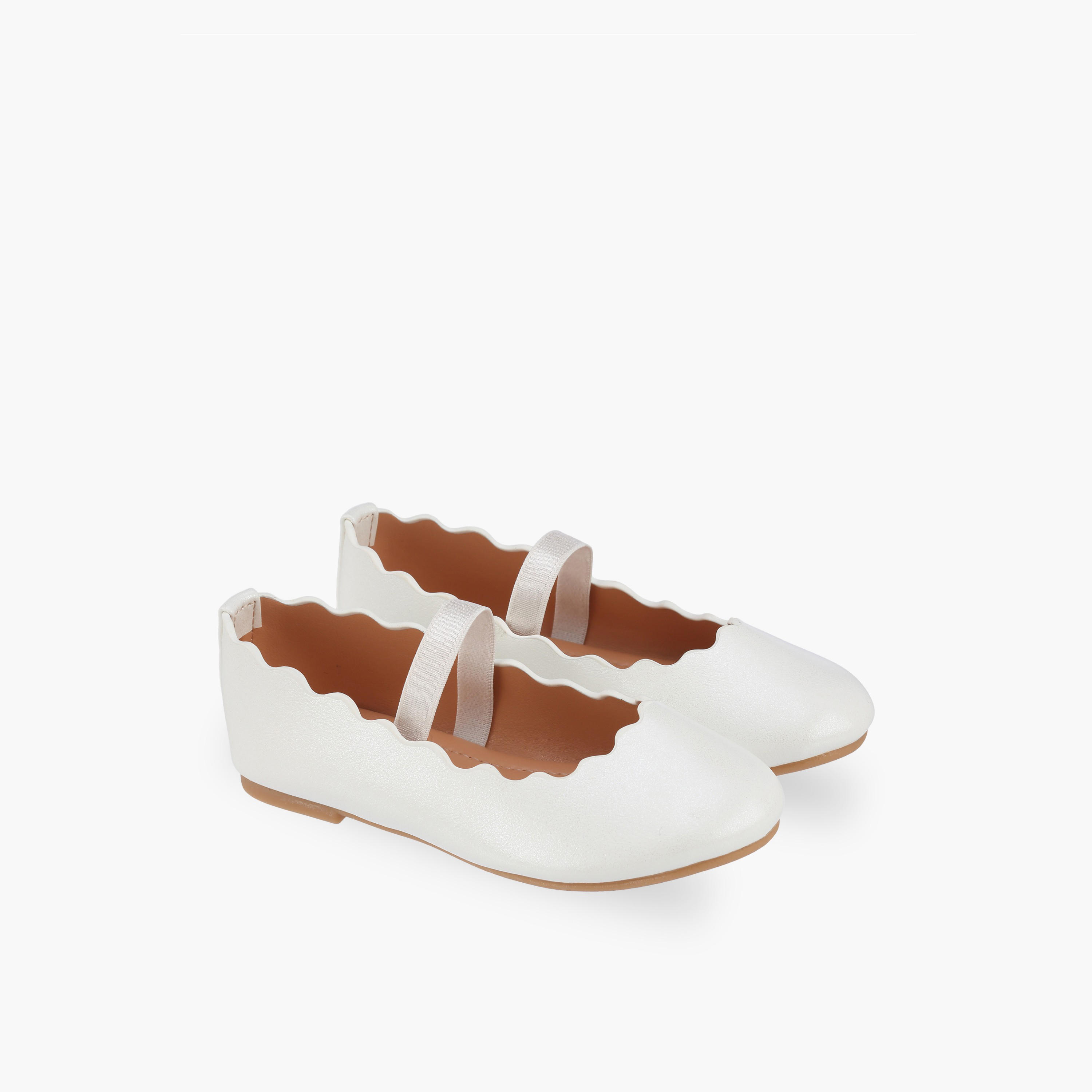 Flora Bella Girls Elastic Strap Ballerina Shoes-girls-shoes-ballerinas-image-1