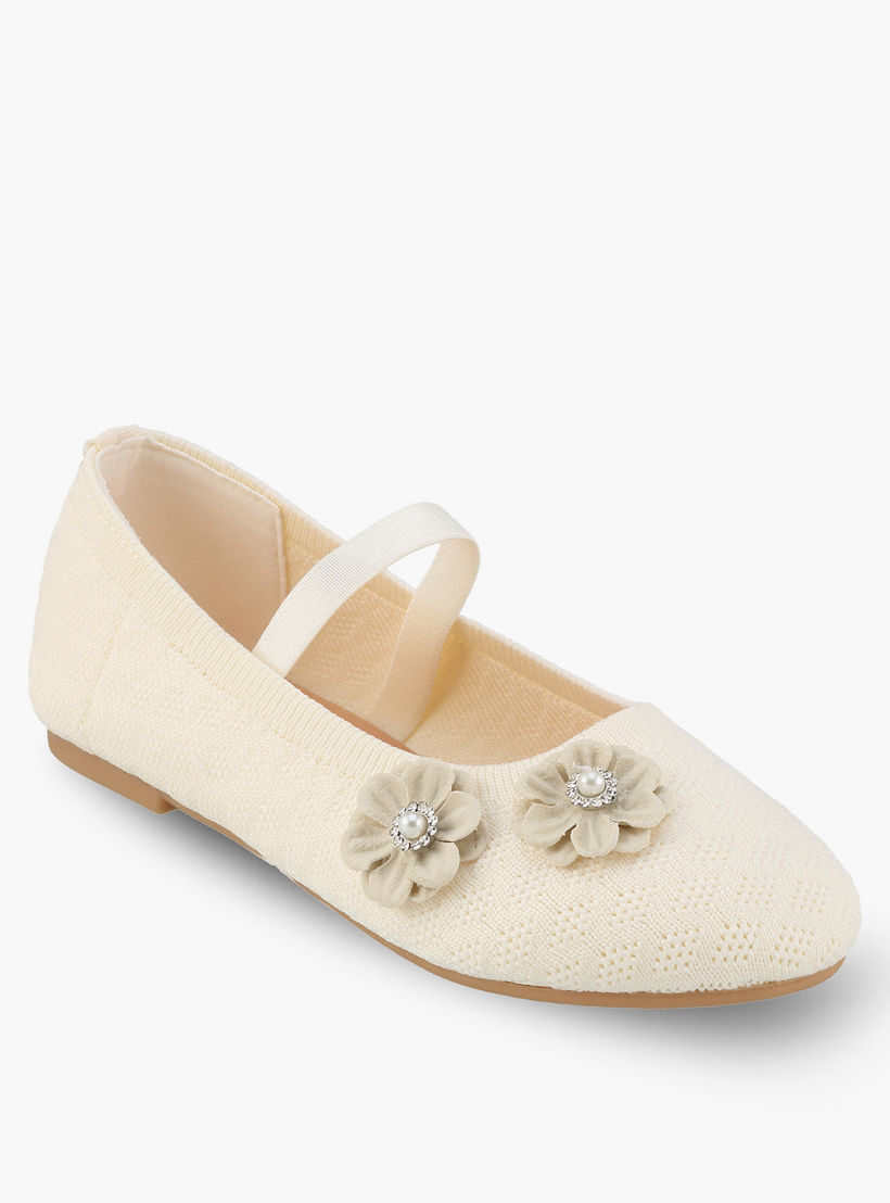 حذاء باليرينا للفتيات مزين من فلورا بيلا-girls-shoes-ballerinas-image-2