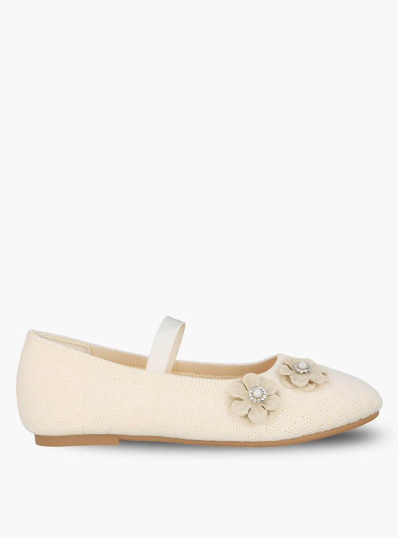 حذاء باليرينا للفتيات مزين من فلورا بيلا-girls-shoes-ballerinas-image-3