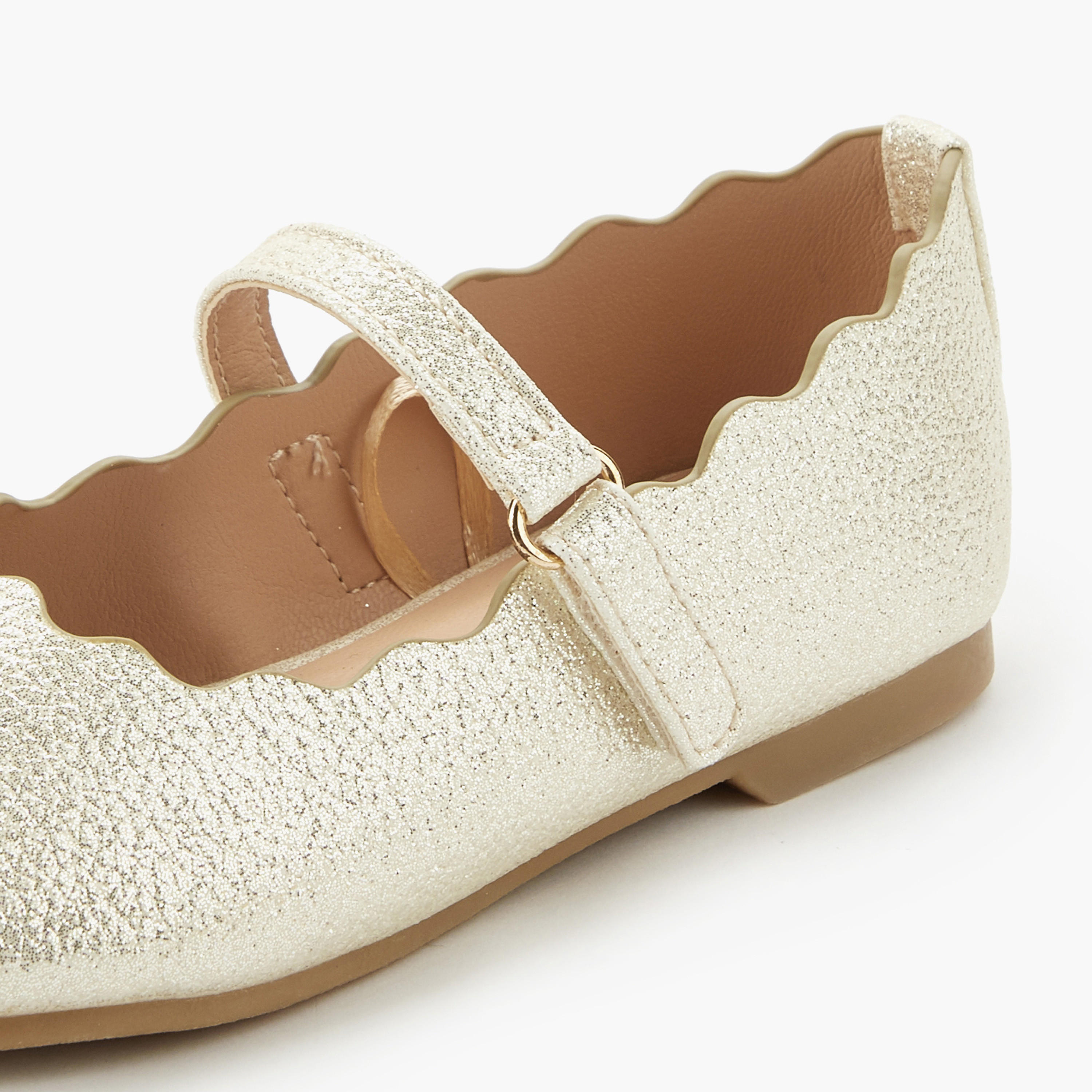 Juniors Girls Scalloped Ballerina Shoes-girls-shoes-maryjanes-image-4