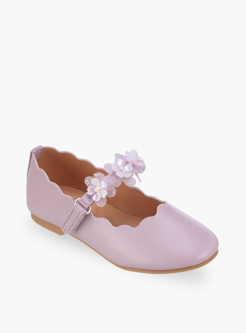 Juniors Girls Hook & Loop Mary Jane Shoes-girls-shoes-maryjanes-image-2