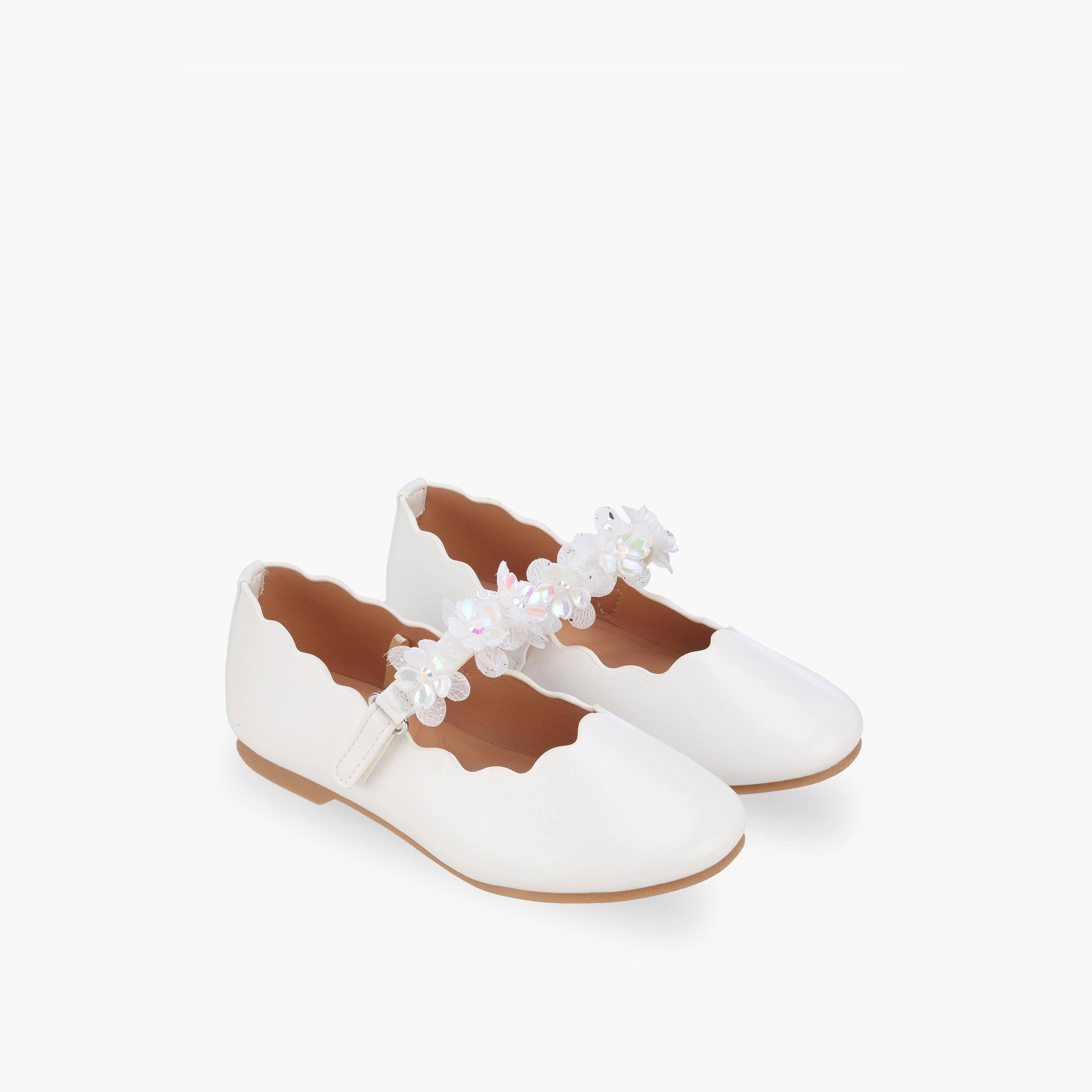 Juniors Girls Hook & Loop Mary Jane Shoes-girls-shoes-maryjanes-image-1
