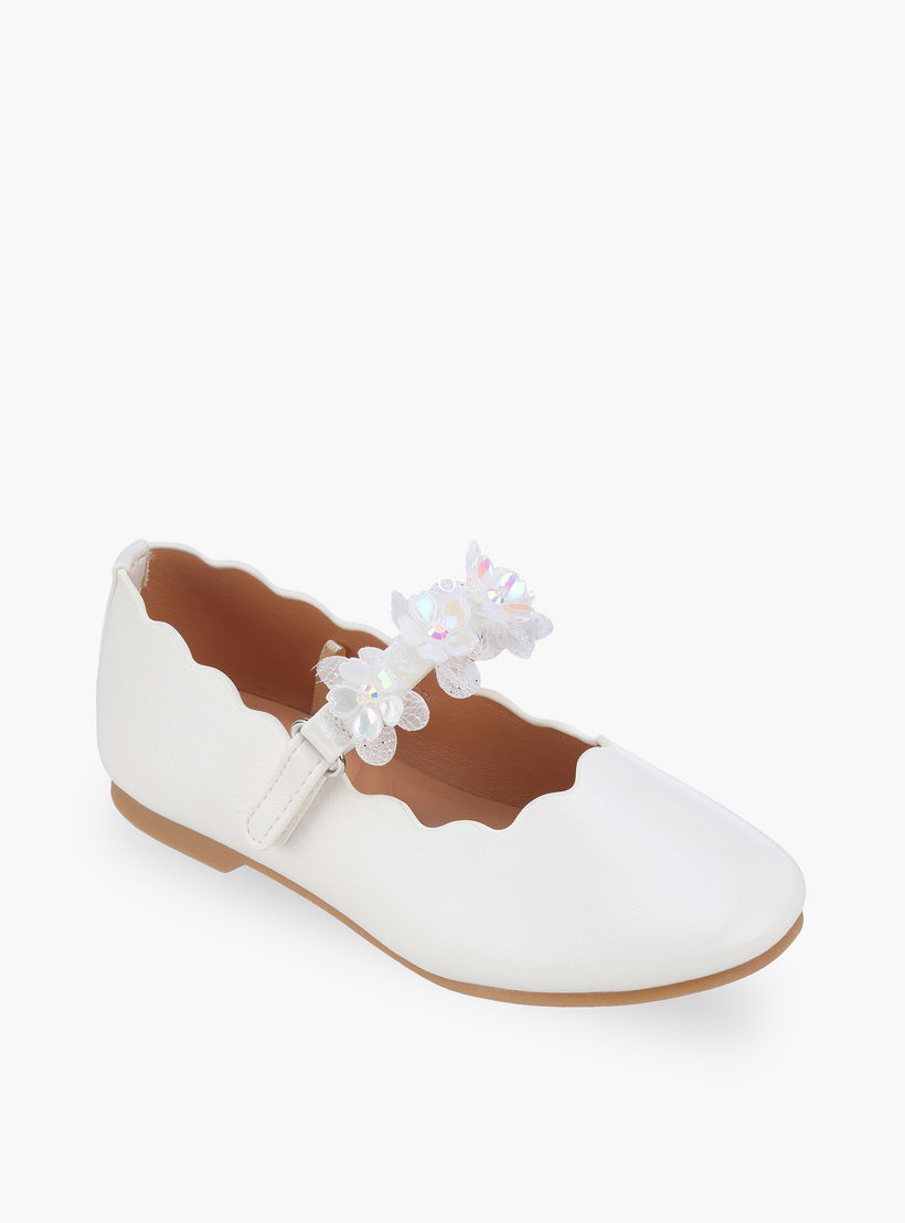 Juniors Girls Hook & Loop Mary Jane Shoes-girls-shoes-maryjanes-image-2