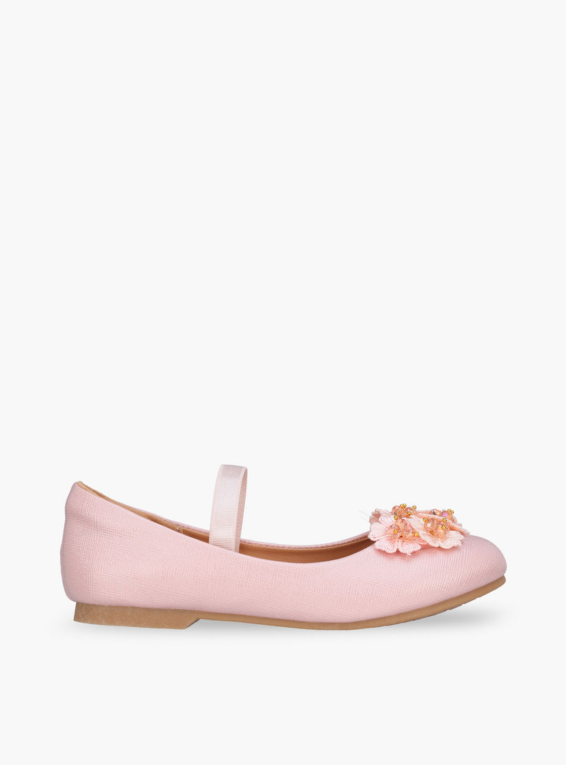 Juniors Girls Slip-On Ballerina Shoes-girls-shoes-ballerinas-image-3