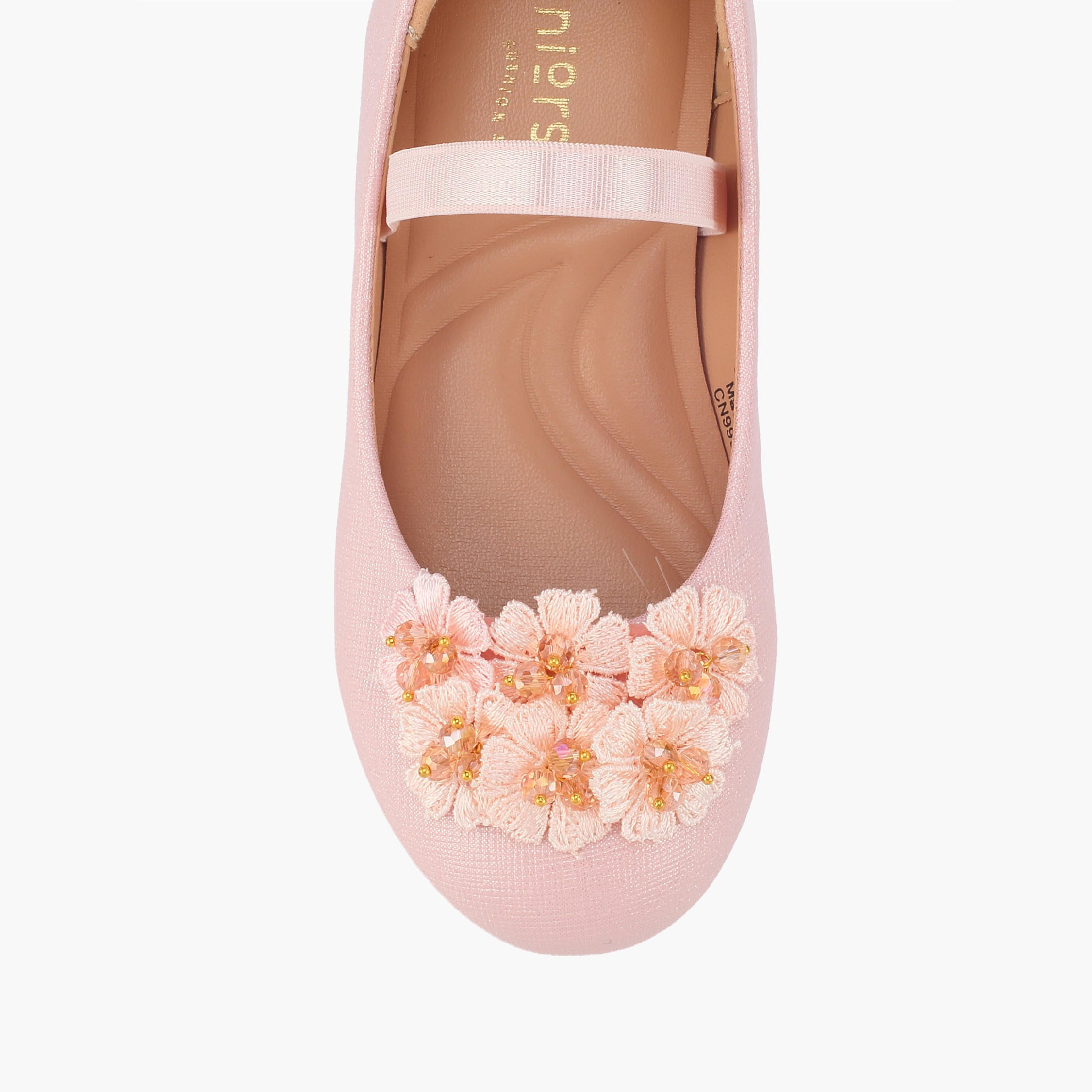 Juniors Girls Slip-On Ballerina Shoes-girls-shoes-ballerinas-image-4