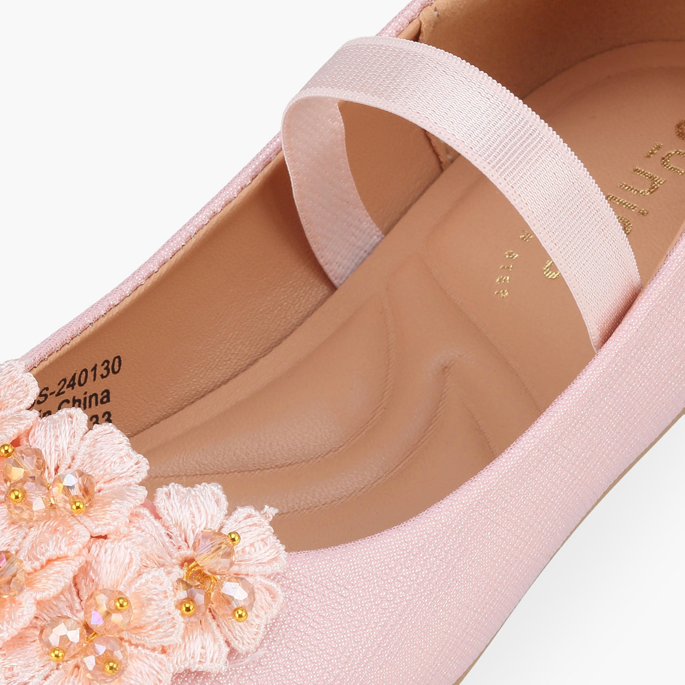 Juniors Girls Slip-On Ballerina Shoes-girls-shoes-ballerinas-image-6