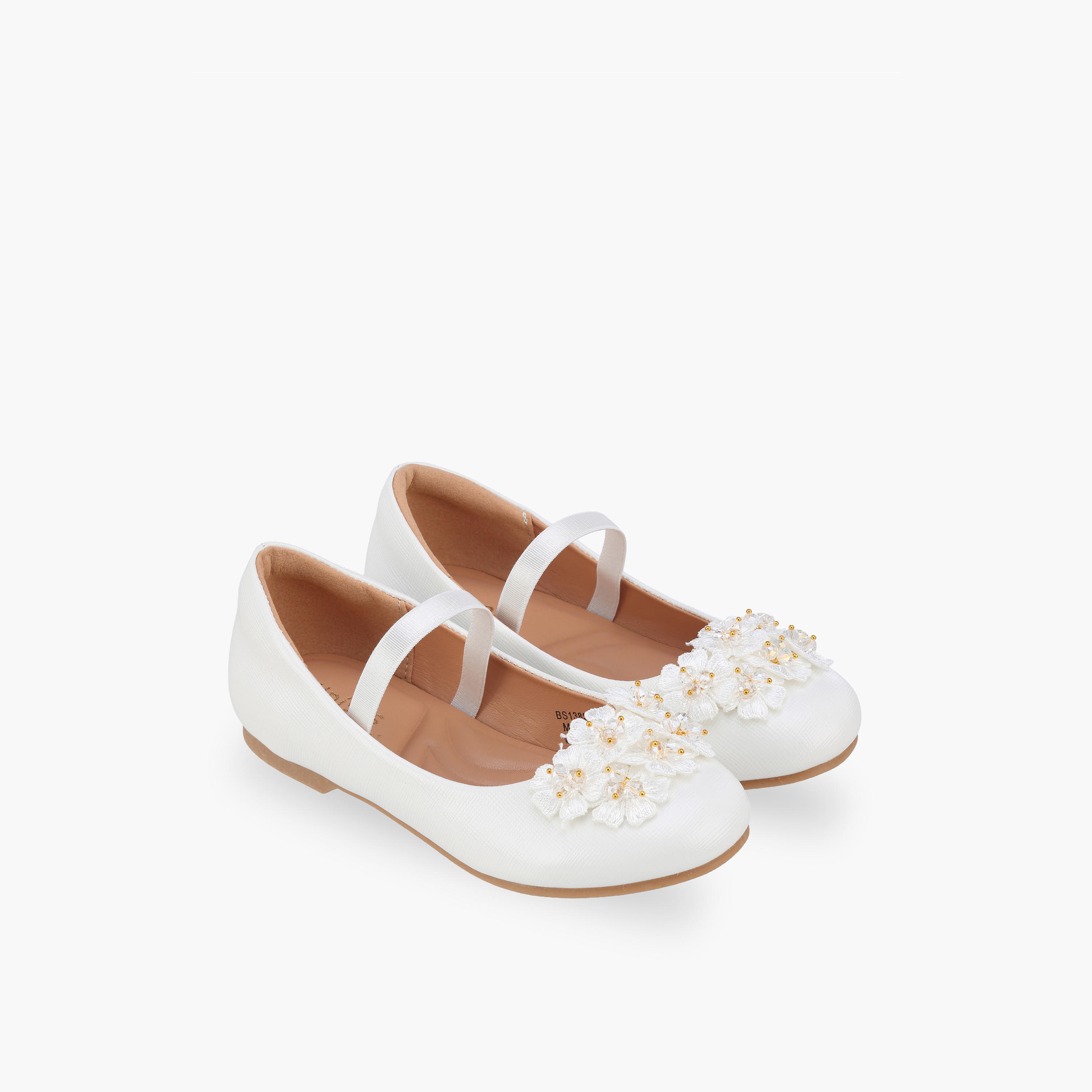 Juniors Girls Slip-On Ballerina Shoes-girls-shoes-ballerinas-image-1