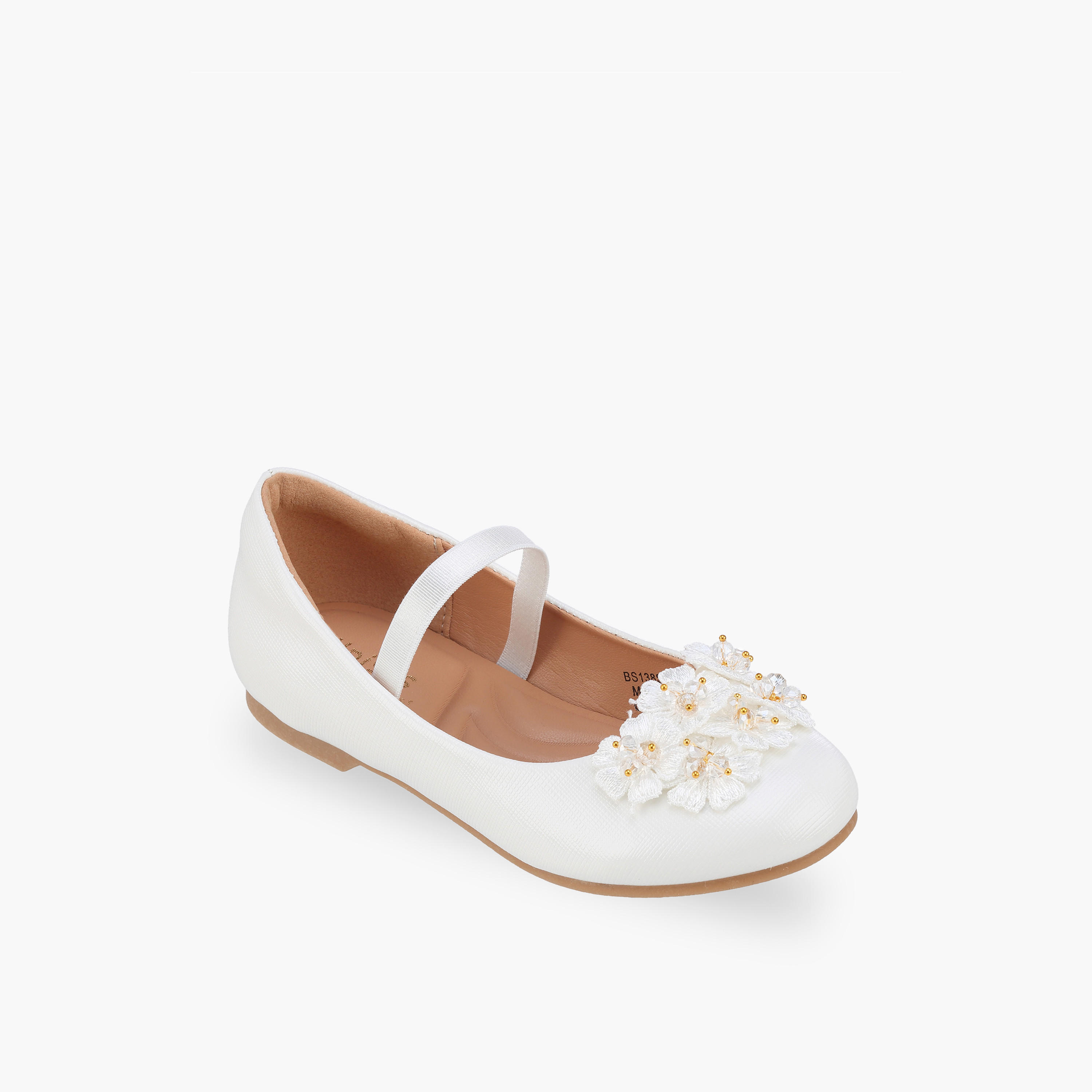Juniors Girls Slip-On Ballerina Shoes-girls-shoes-ballerinas-image-2