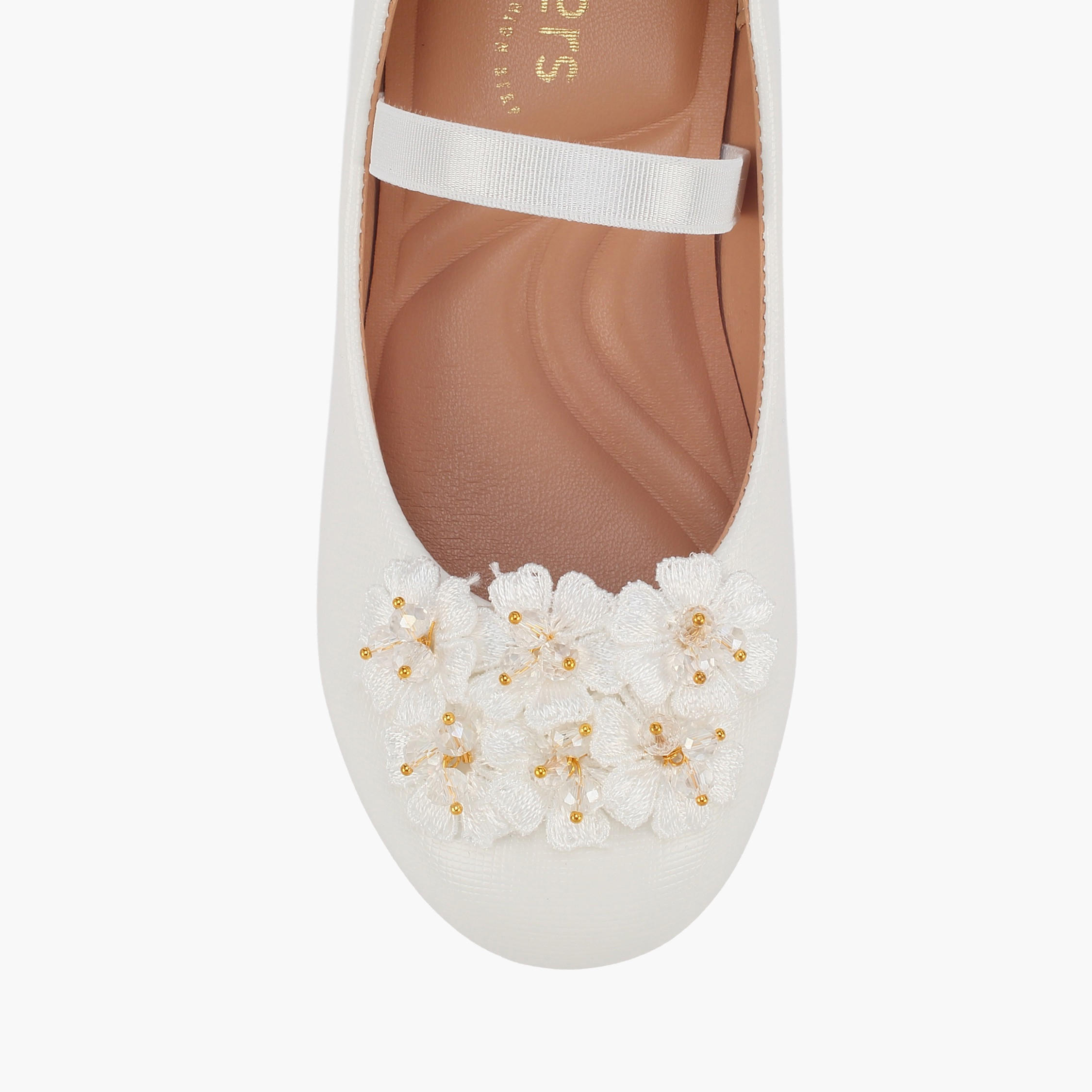 Juniors Girls Slip-On Ballerina Shoes-girls-shoes-ballerinas-image-4