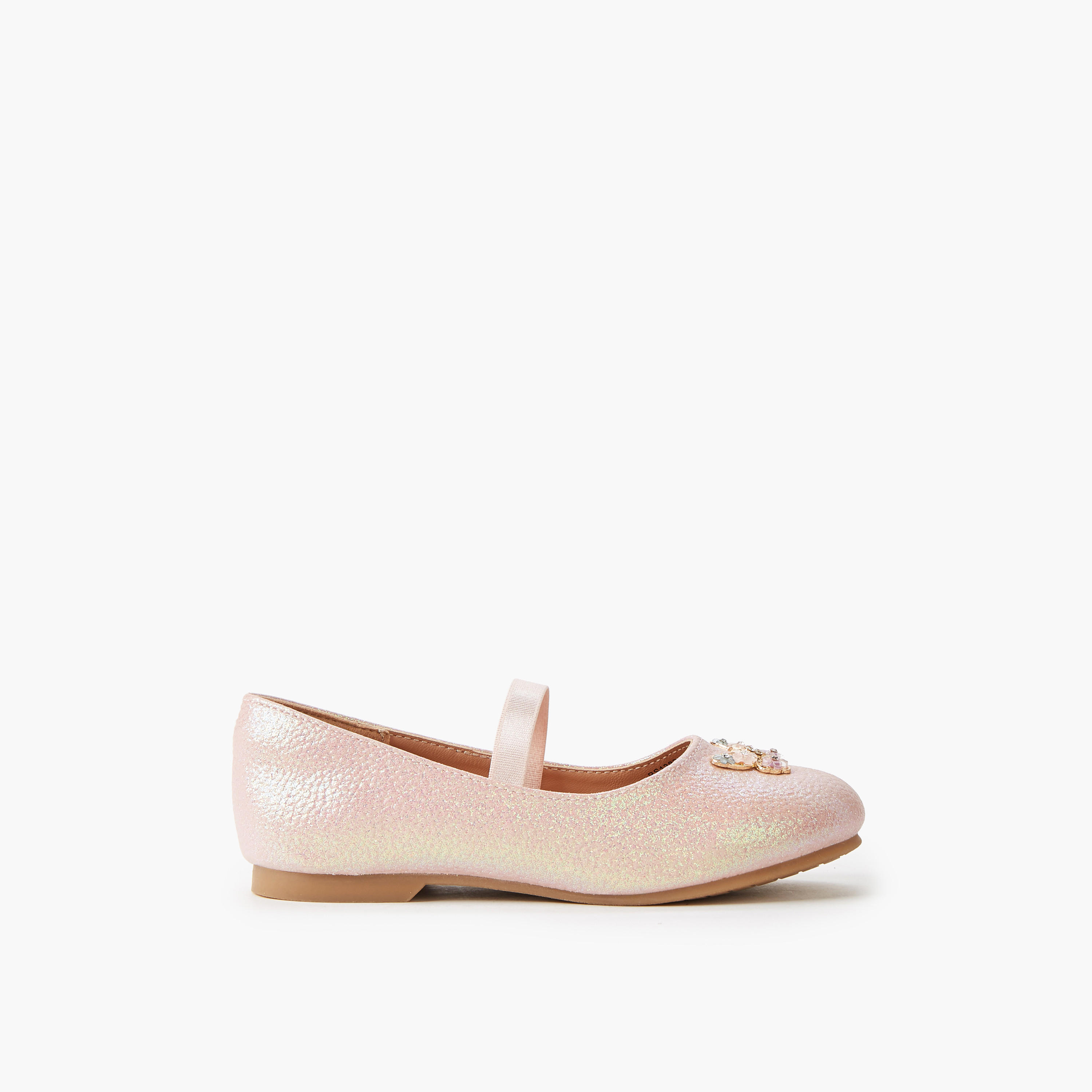 Juniors Girls Slip-On Ballerina Shoes-girls-shoes-ballerinas-image-3