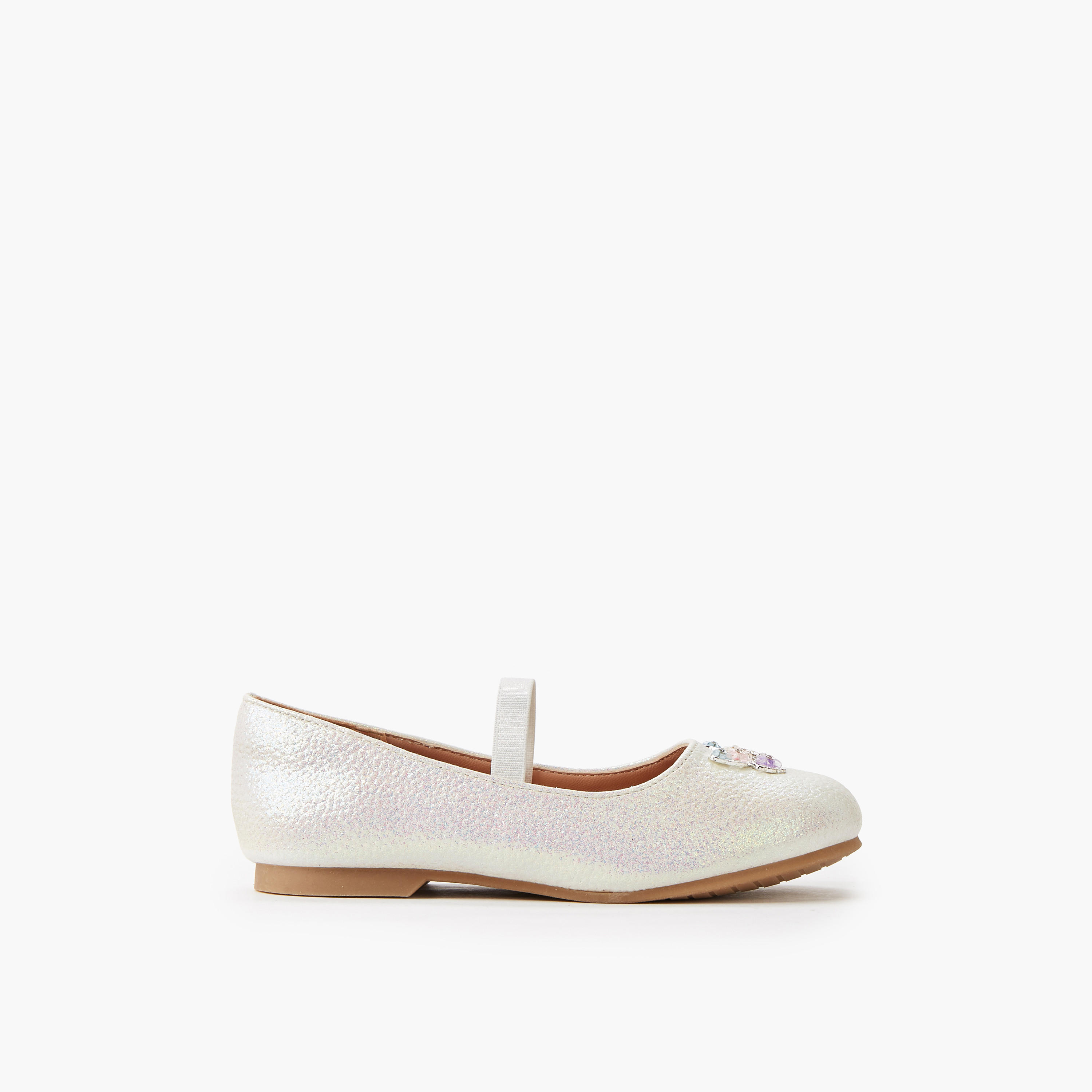 Juniors Girls Slip-On Ballerina Shoes-girls-shoes-ballerinas-image-3