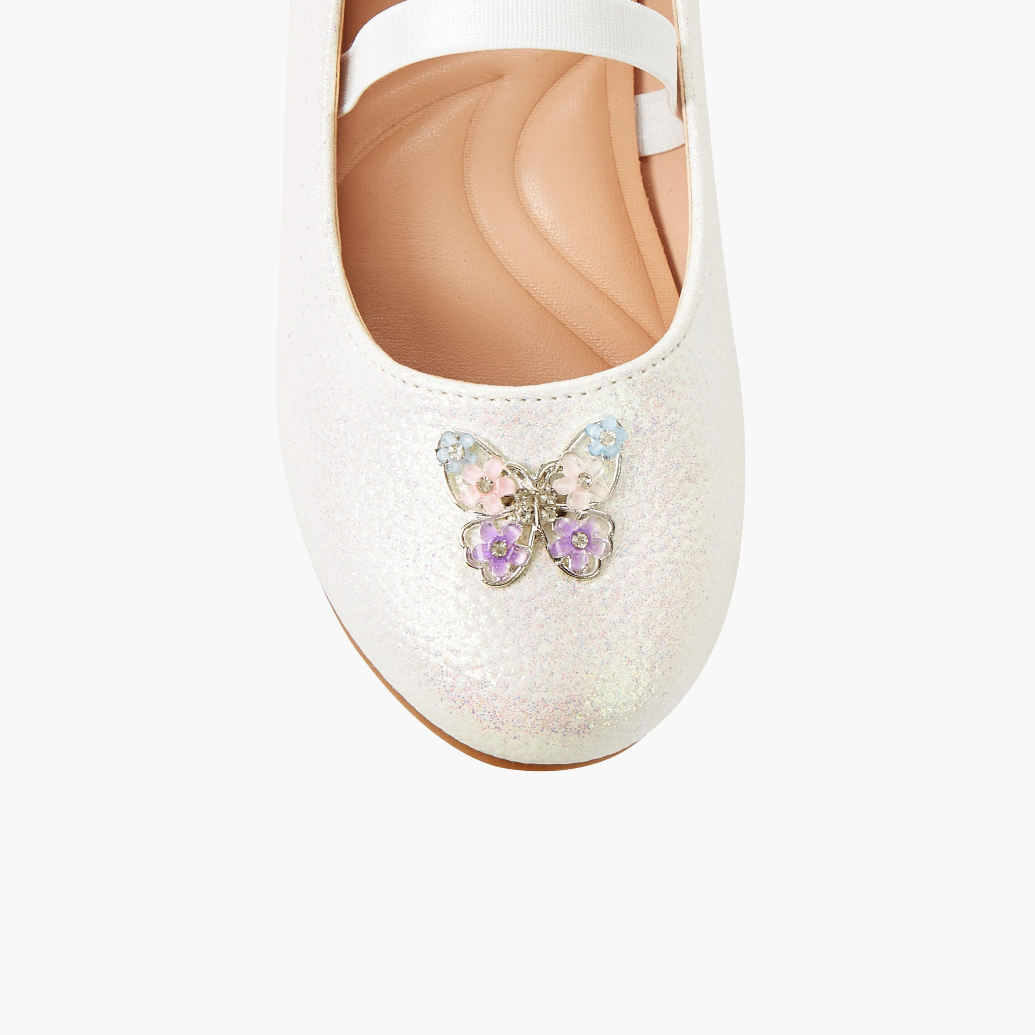 Juniors Girls Slip-On Ballerina Shoes-girls-shoes-ballerinas-image-5