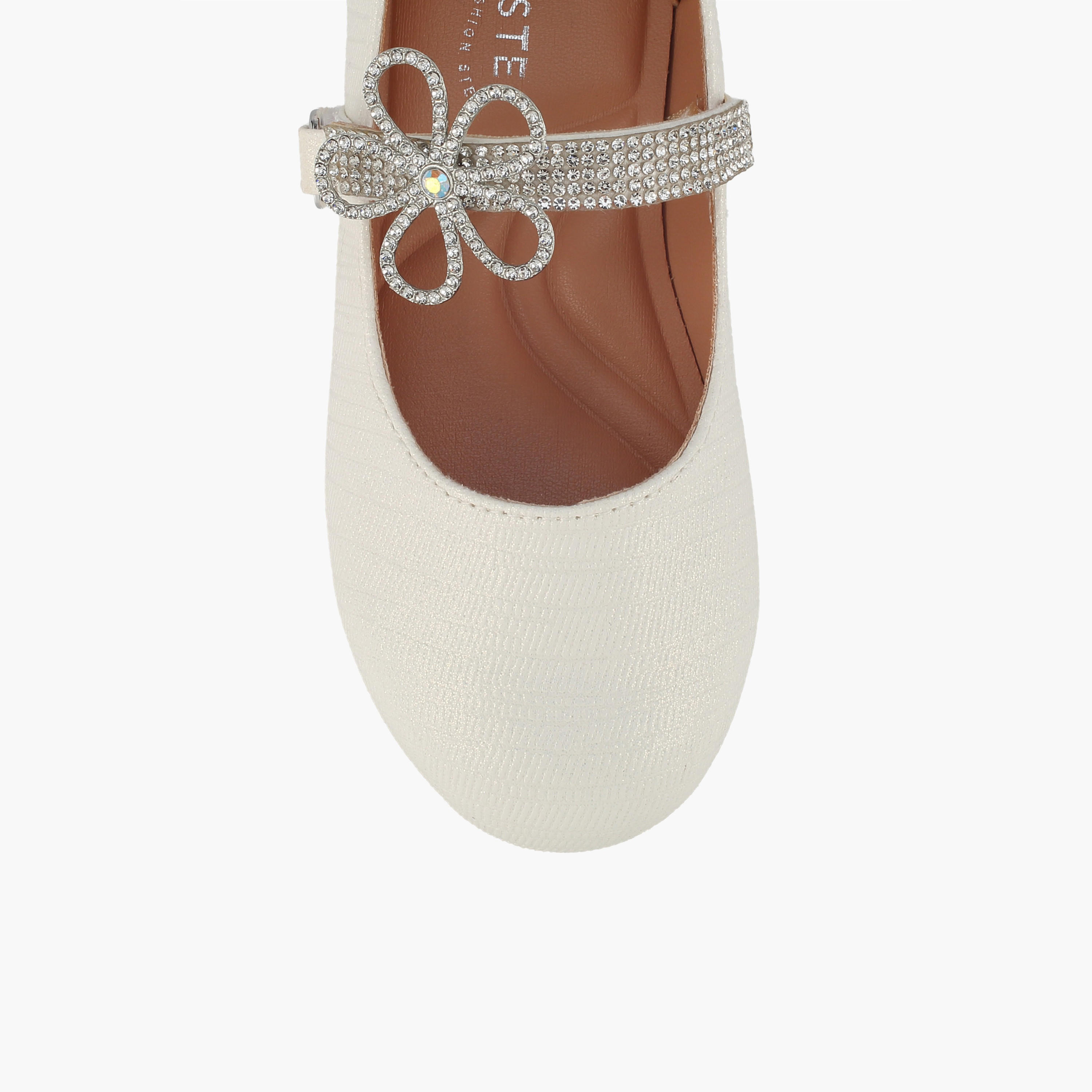 حذاء باليرينا بشريط لاصق للبنات من سيليست-girls-shoes-maryjanes-image-4