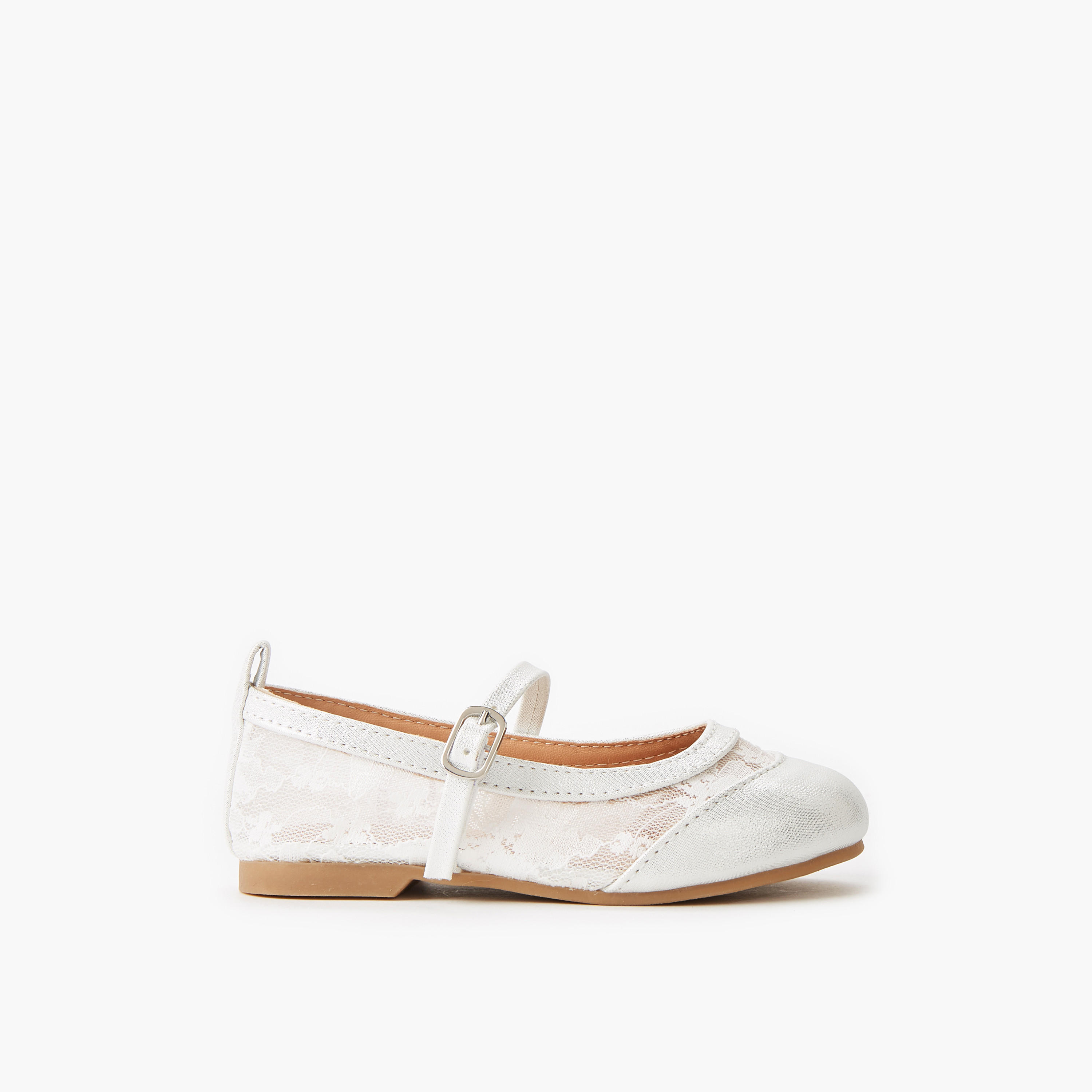 حذاء باليرينا بإبزيم إغلاق للبنات من جونيورز-girls-shoes-maryjanes-image-3