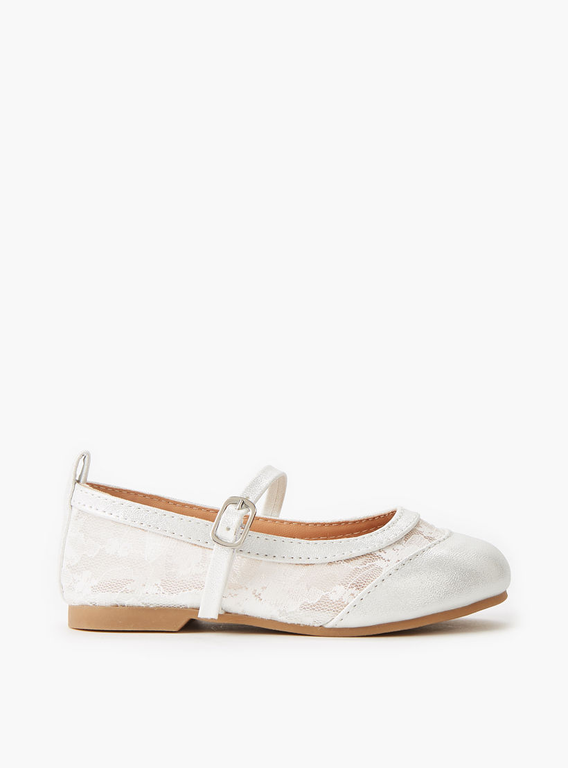 حذاء باليرينا بإبزيم إغلاق للبنات من جونيورز-girls-shoes-maryjanes-image-3