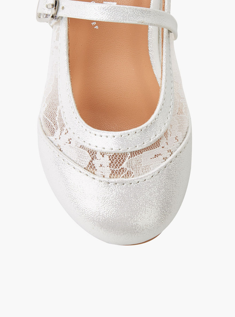 حذاء باليرينا بإبزيم إغلاق للبنات من جونيورز-girls-shoes-maryjanes-image-5
