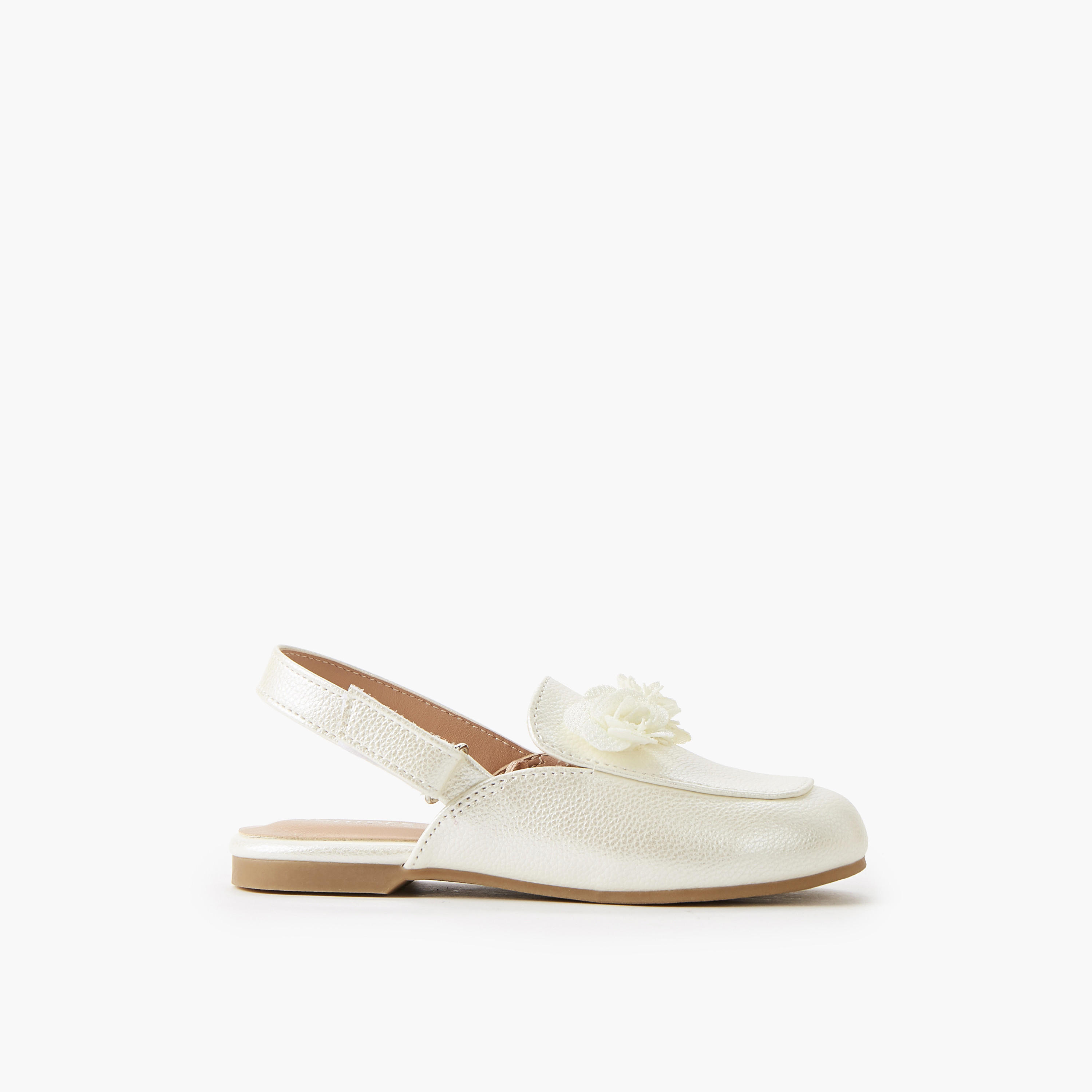 حذاء بشريط إغلاق لاصق للبنات من جونيورز-girls-shoes-ballerinas-image-3