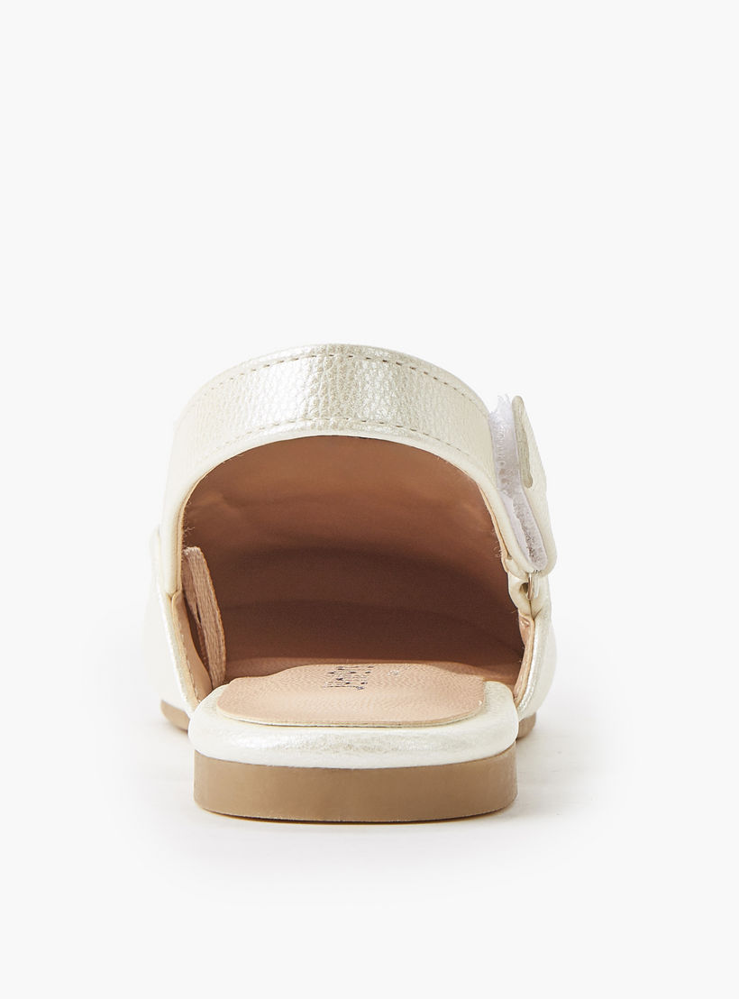 حذاء بشريط إغلاق لاصق للبنات من جونيورز-girls-shoes-ballerinas-image-4