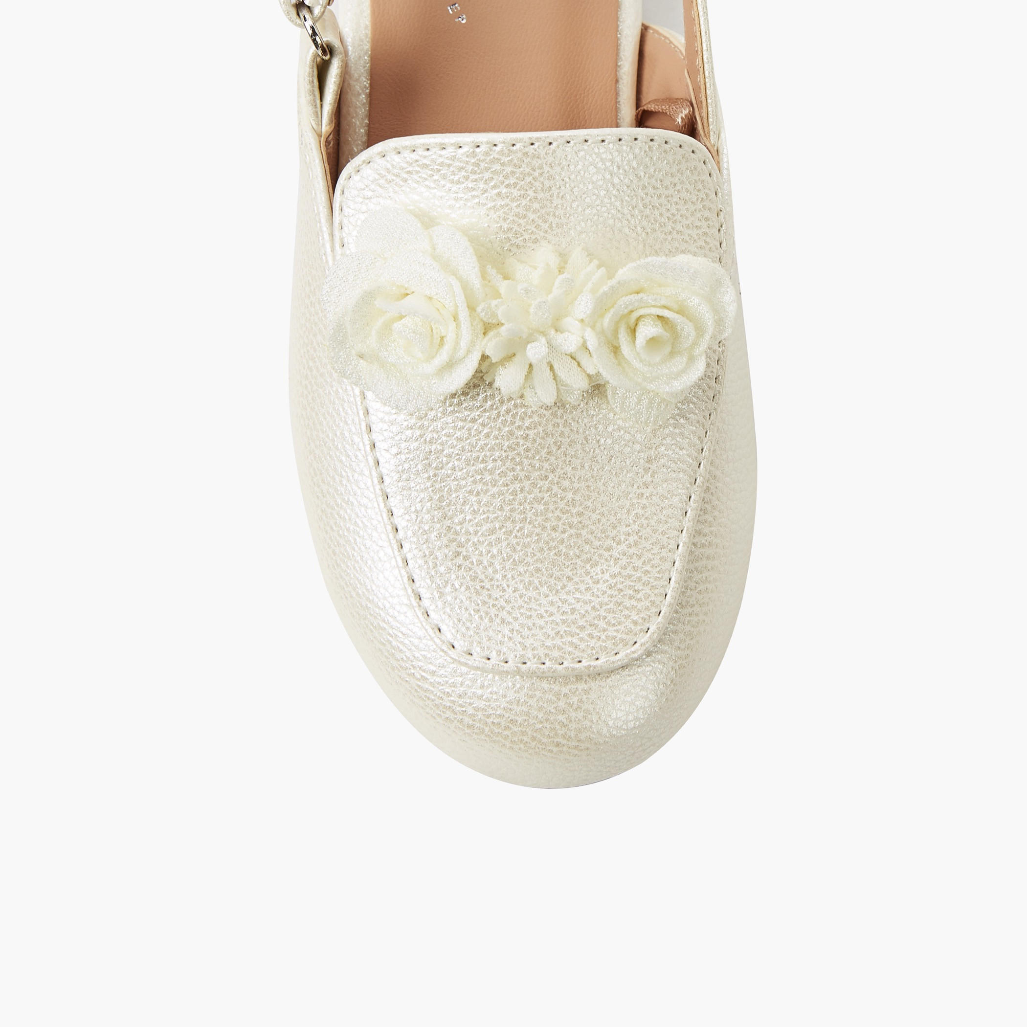 حذاء بشريط إغلاق لاصق للبنات من جونيورز-girls-shoes-ballerinas-image-5