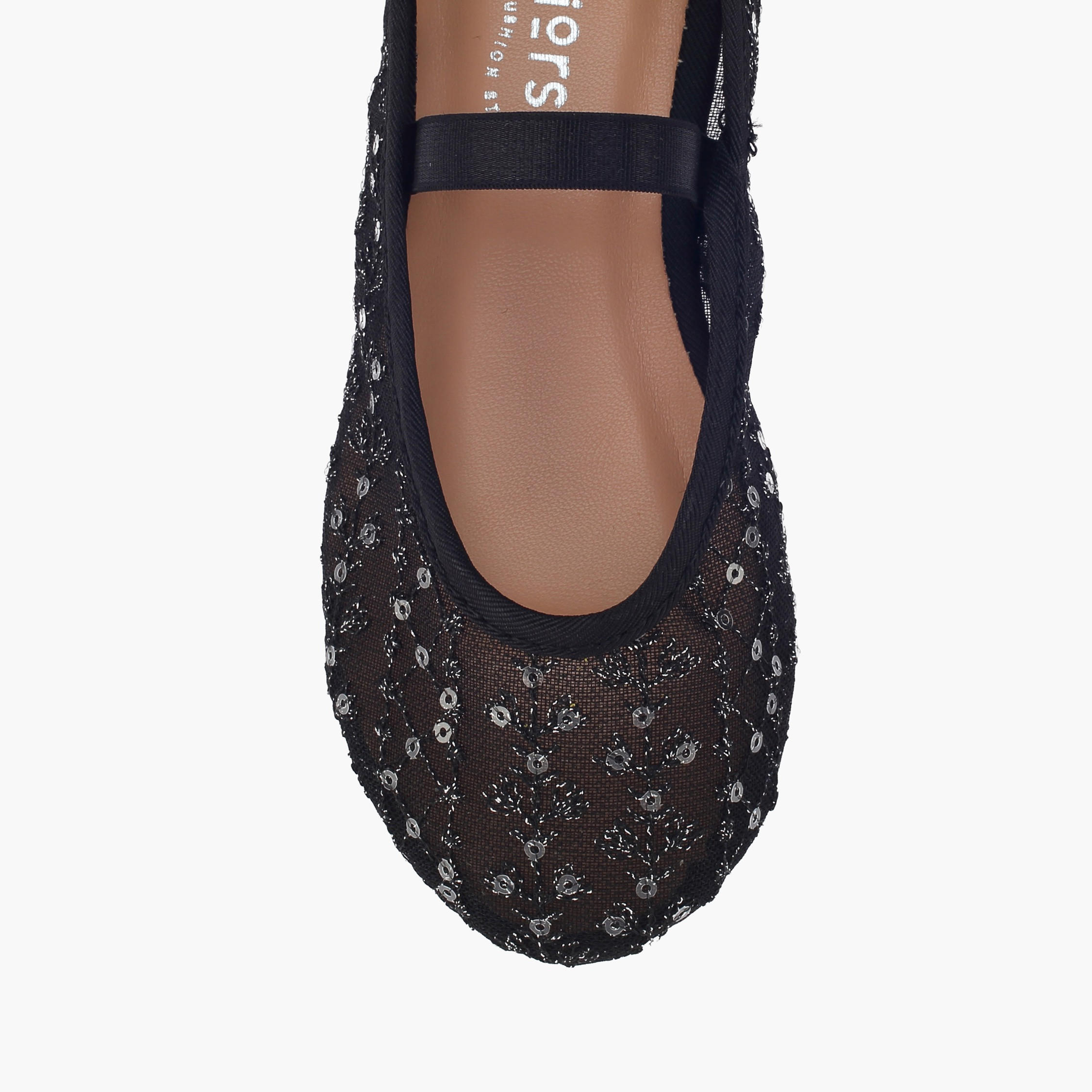 Juniors Girls Elasticated Strap Ballerina Shoes-girls-shoes-ballerinas-image-4