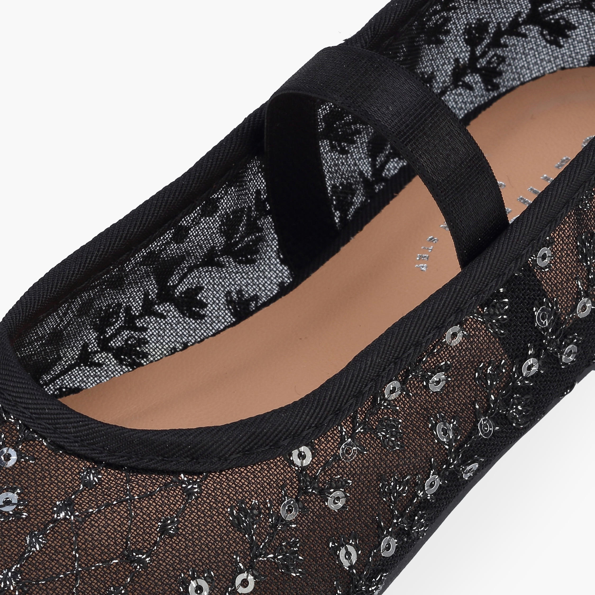 Juniors Girls Elasticated Strap Ballerina Shoes-girls-shoes-ballerinas-image-6