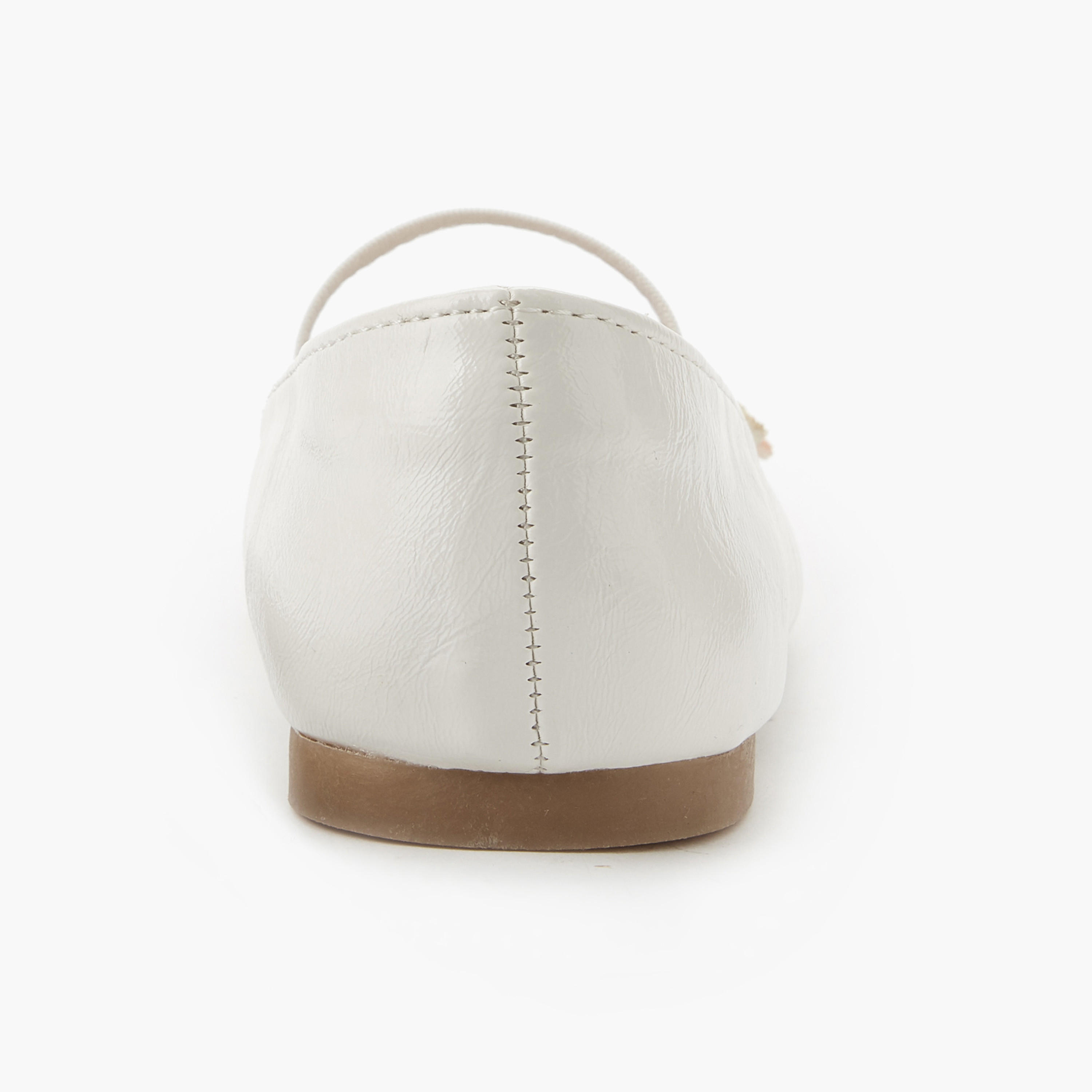 حذاء باليرينا بزينة زهور للبنات من جونيورز-girls-shoes-ballerinas-image-5
