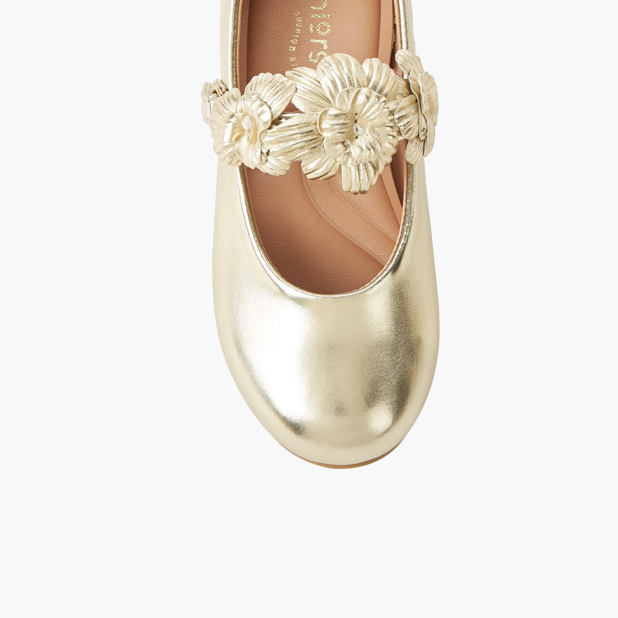 Juniors Girls Hook & Loop Ballerina Shoes-girls-shoes-maryjanes-image-5