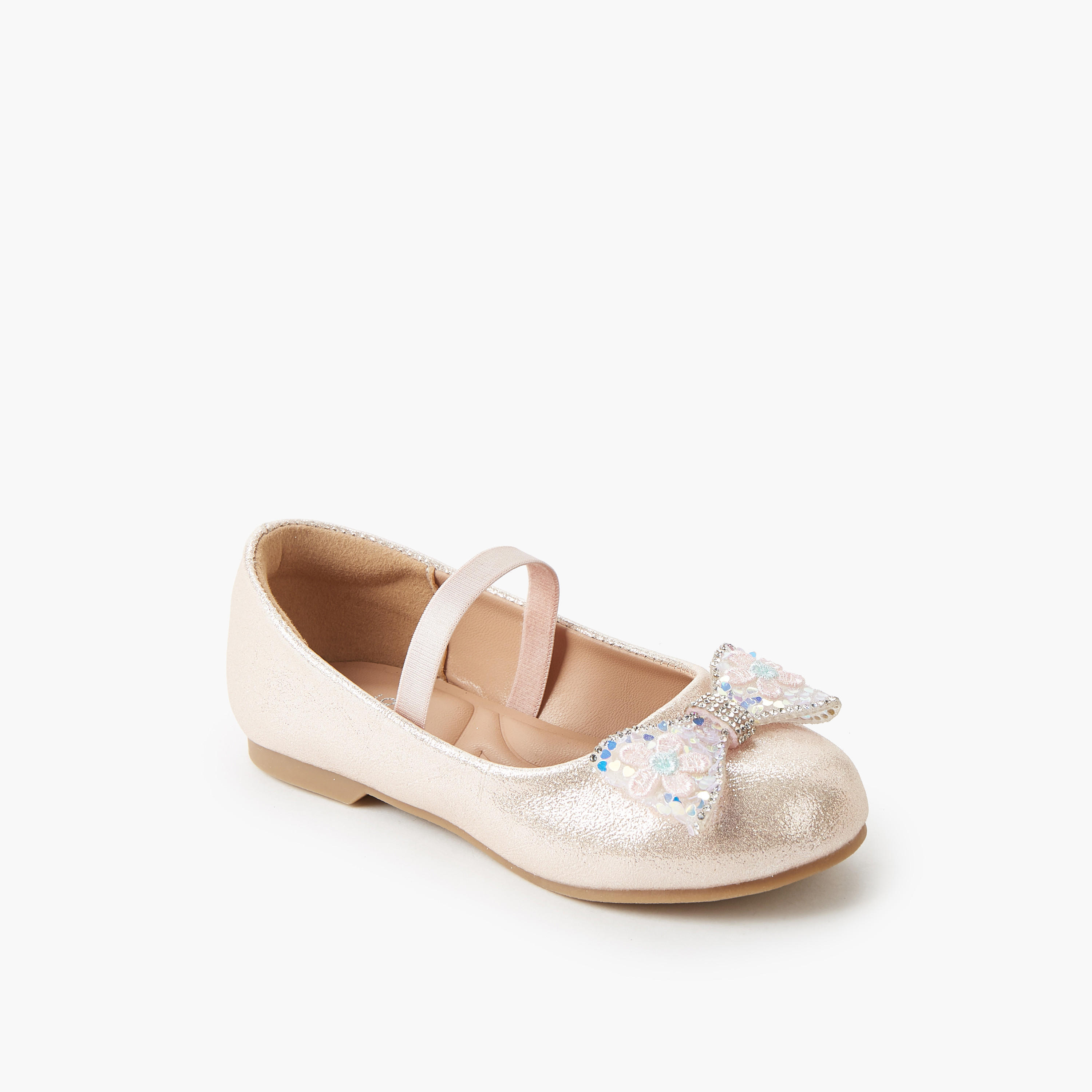 Juniors Girls Slip-On Ballerina Shoes-girls-shoes-ballerinas-image-2