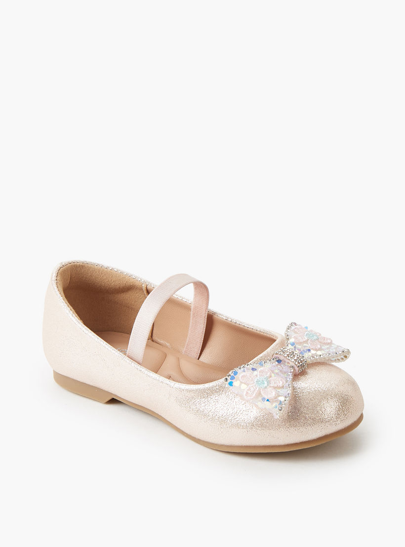 Juniors Girls Slip-On Ballerina Shoes-girls-shoes-ballerinas-image-2