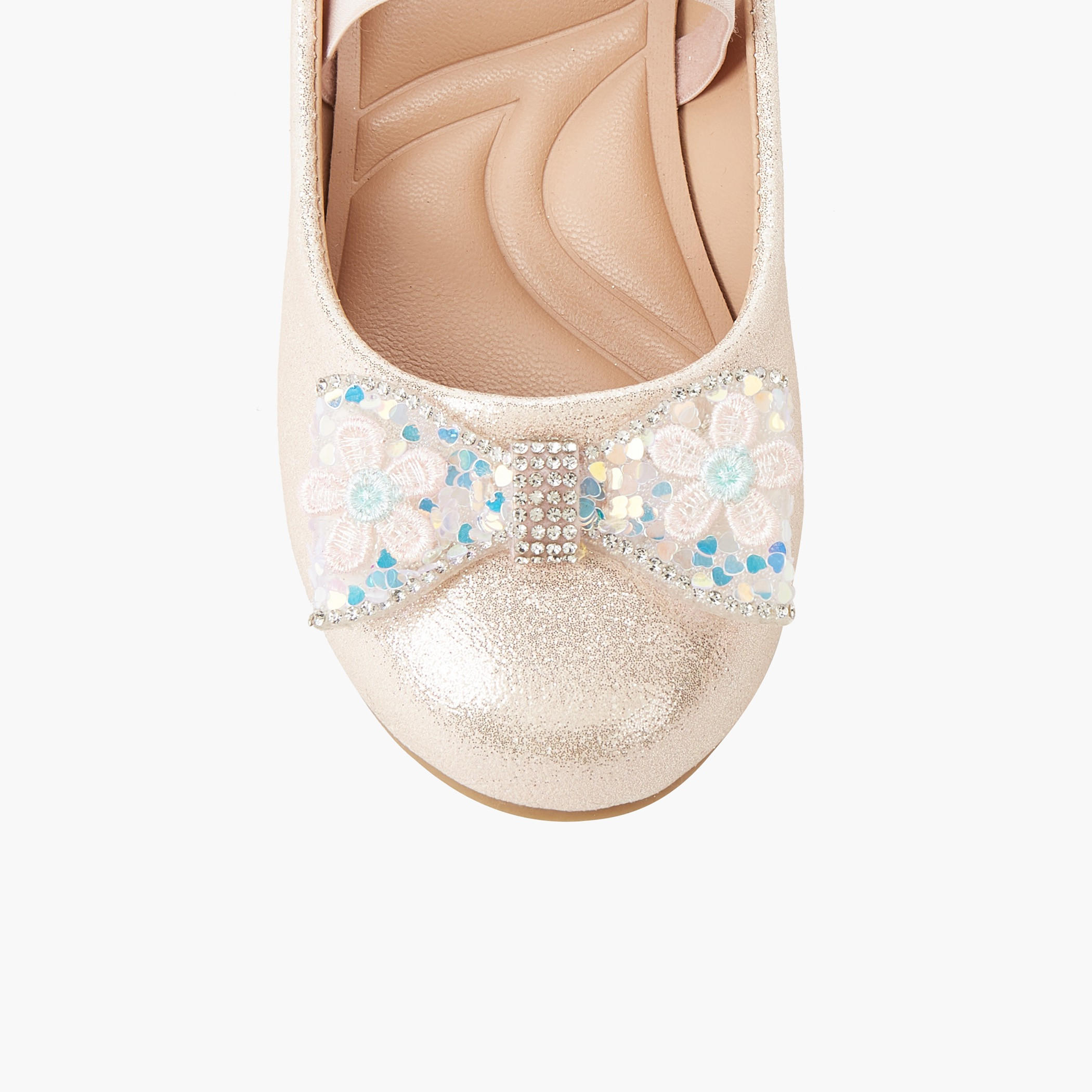 Juniors Girls Slip-On Ballerina Shoes-girls-shoes-ballerinas-image-4