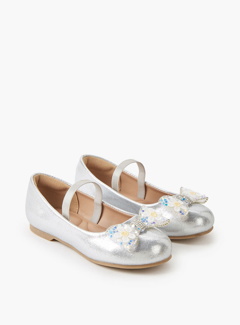 Juniors Girls Slip-On Ballerina Shoes-girls-shoes-ballerinas-image-1