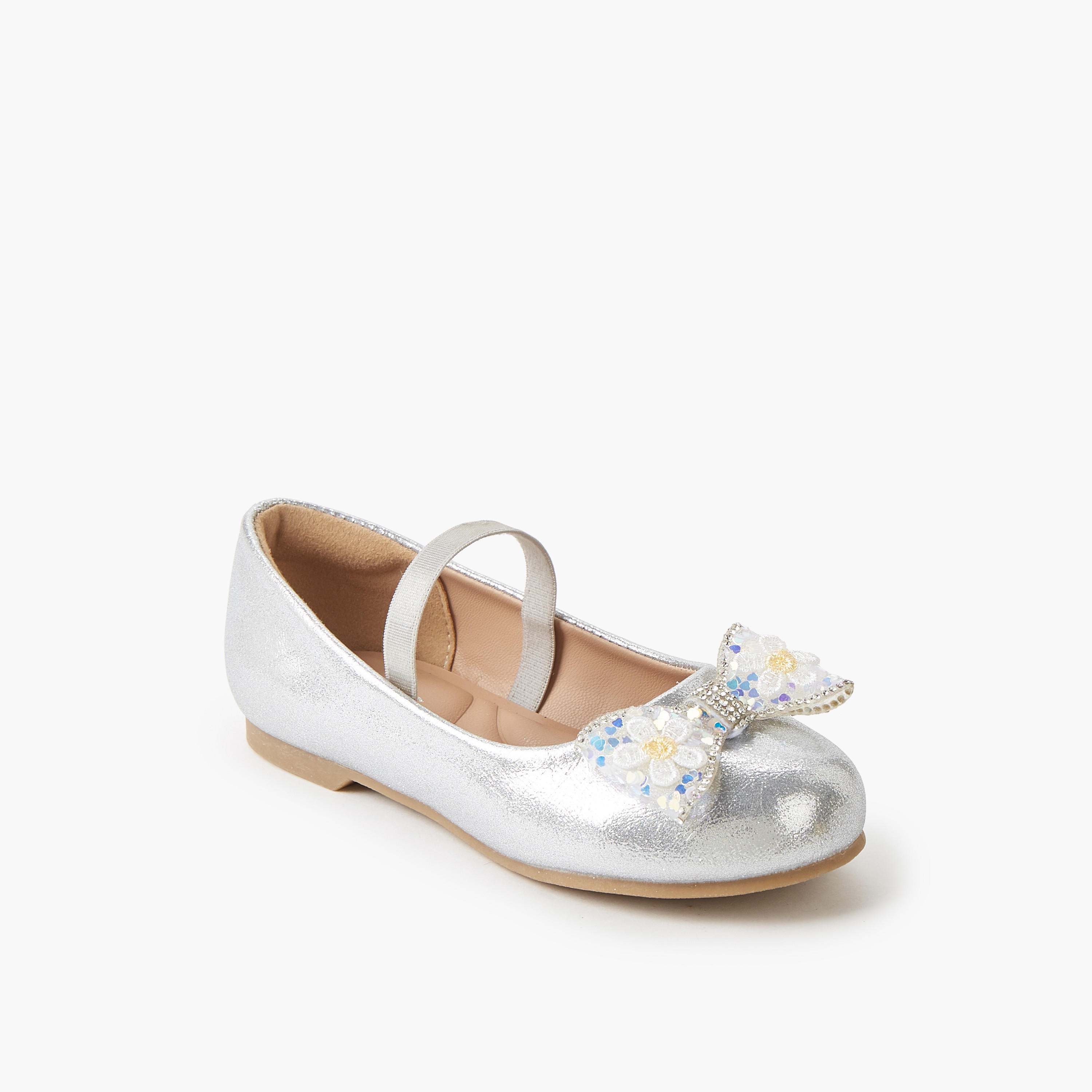 Juniors Girls Slip-On Ballerina Shoes-girls-shoes-ballerinas-image-2