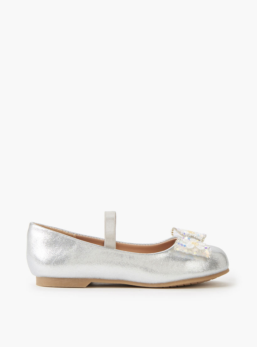 Juniors Girls Slip-On Ballerina Shoes-girls-shoes-ballerinas-image-3