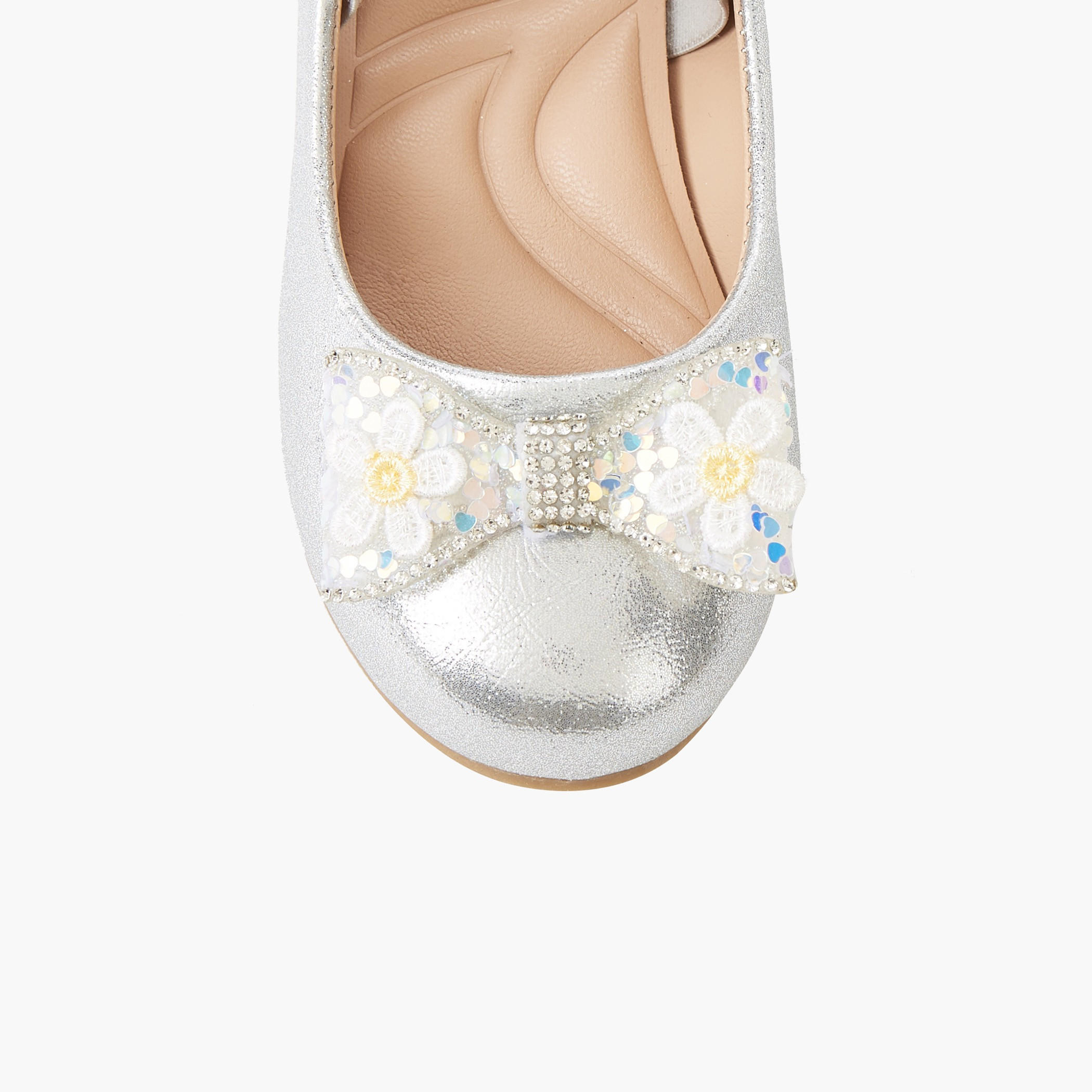 Juniors Girls Slip-On Ballerina Shoes-girls-shoes-ballerinas-image-5