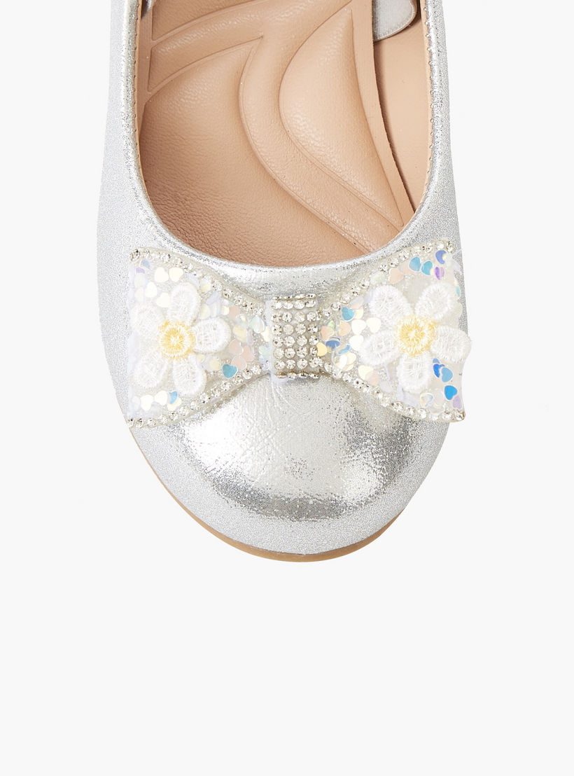 Juniors Girls Slip-On Ballerina Shoes-girls-shoes-ballerinas-image-5