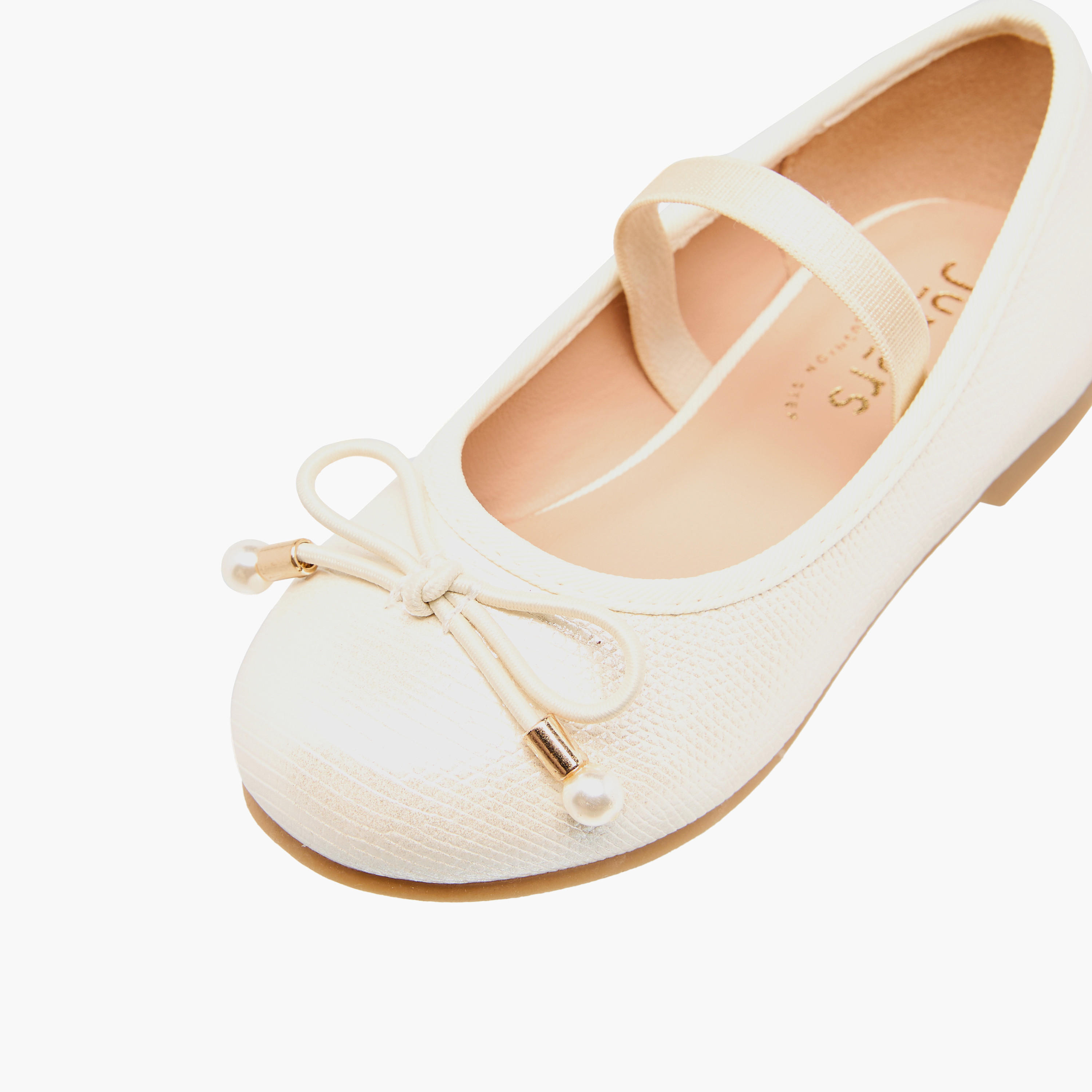 Juniors Girls Bow Detail Ballerina Shoes-girls-shoes-ballerinas-image-6