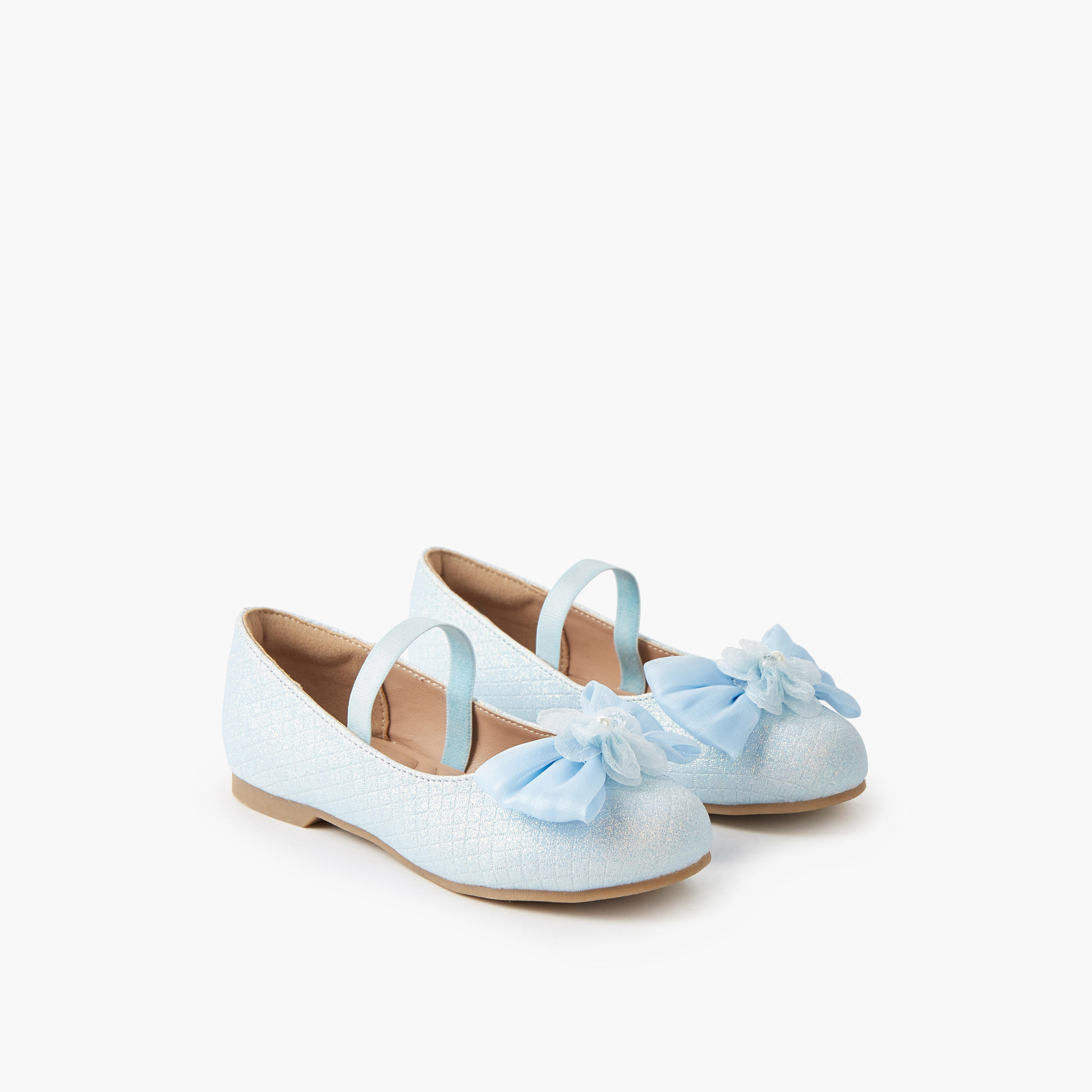 Juniors Girls Slip-On Ballerina Shoes-girls-shoes-maryjanes-image-1