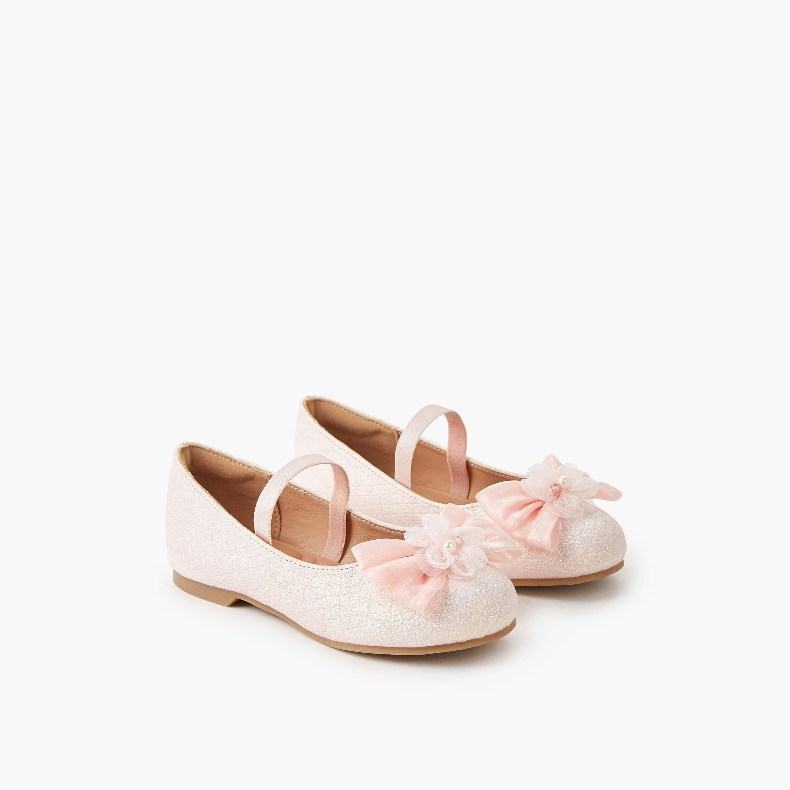 Juniors Girls Slip-On Ballerina Shoes-girls-shoes-maryjanes-image-1